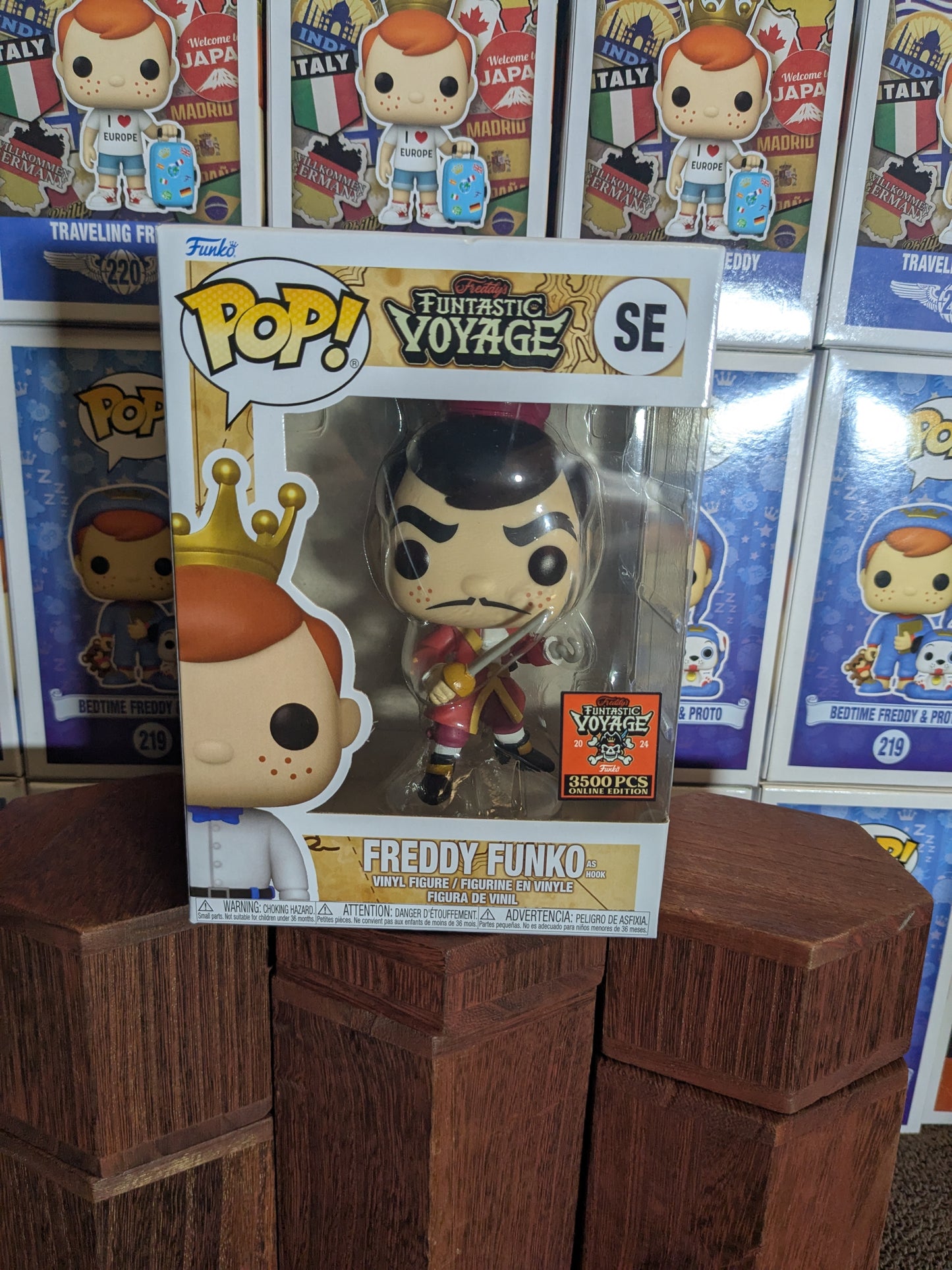 Funko pop SE: Freddy Funko nei panni di Hook (3500 pezzi)