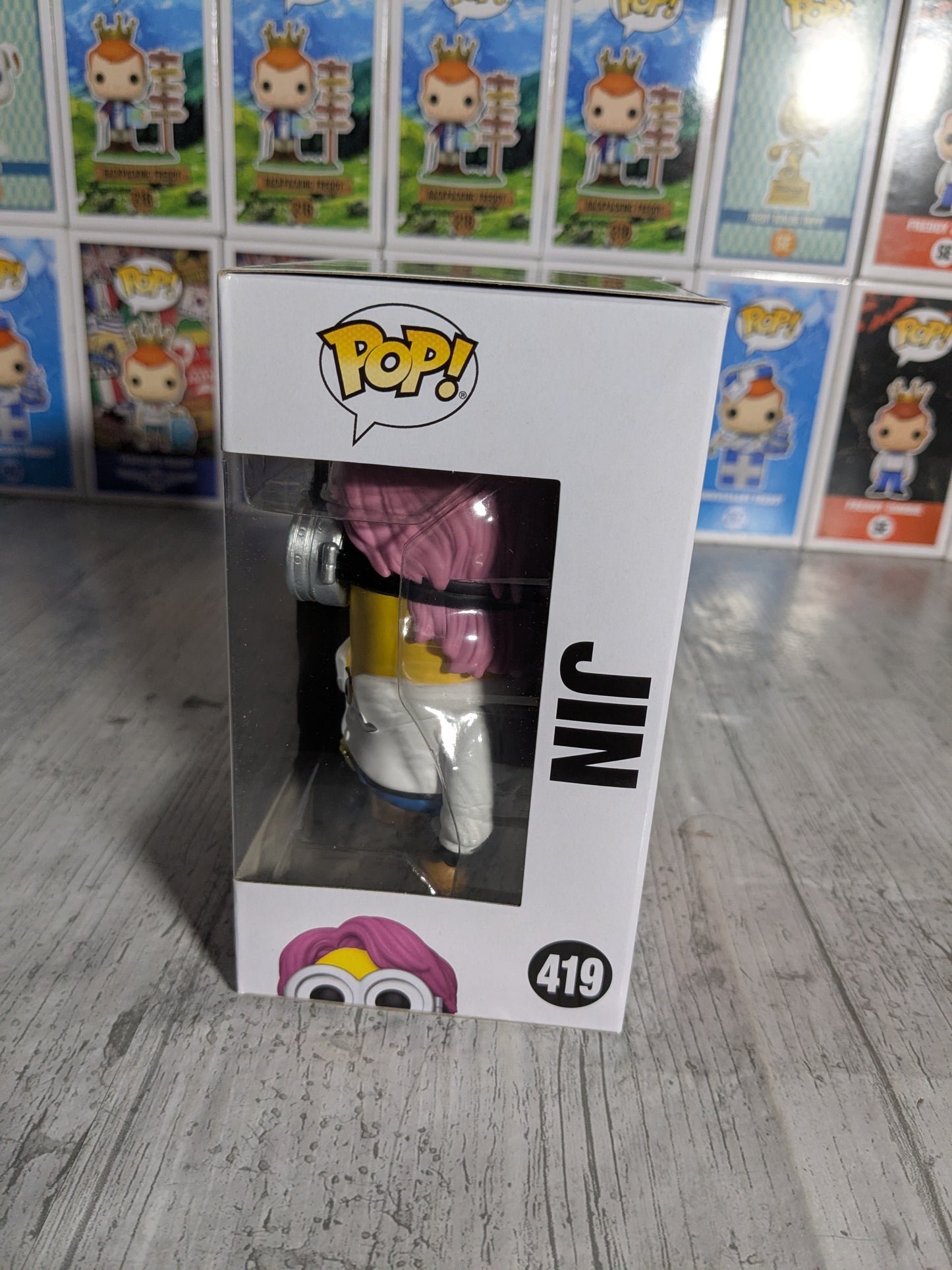 Funko pop BTS x Despicable Me 4 #419 - Jin (Minion)