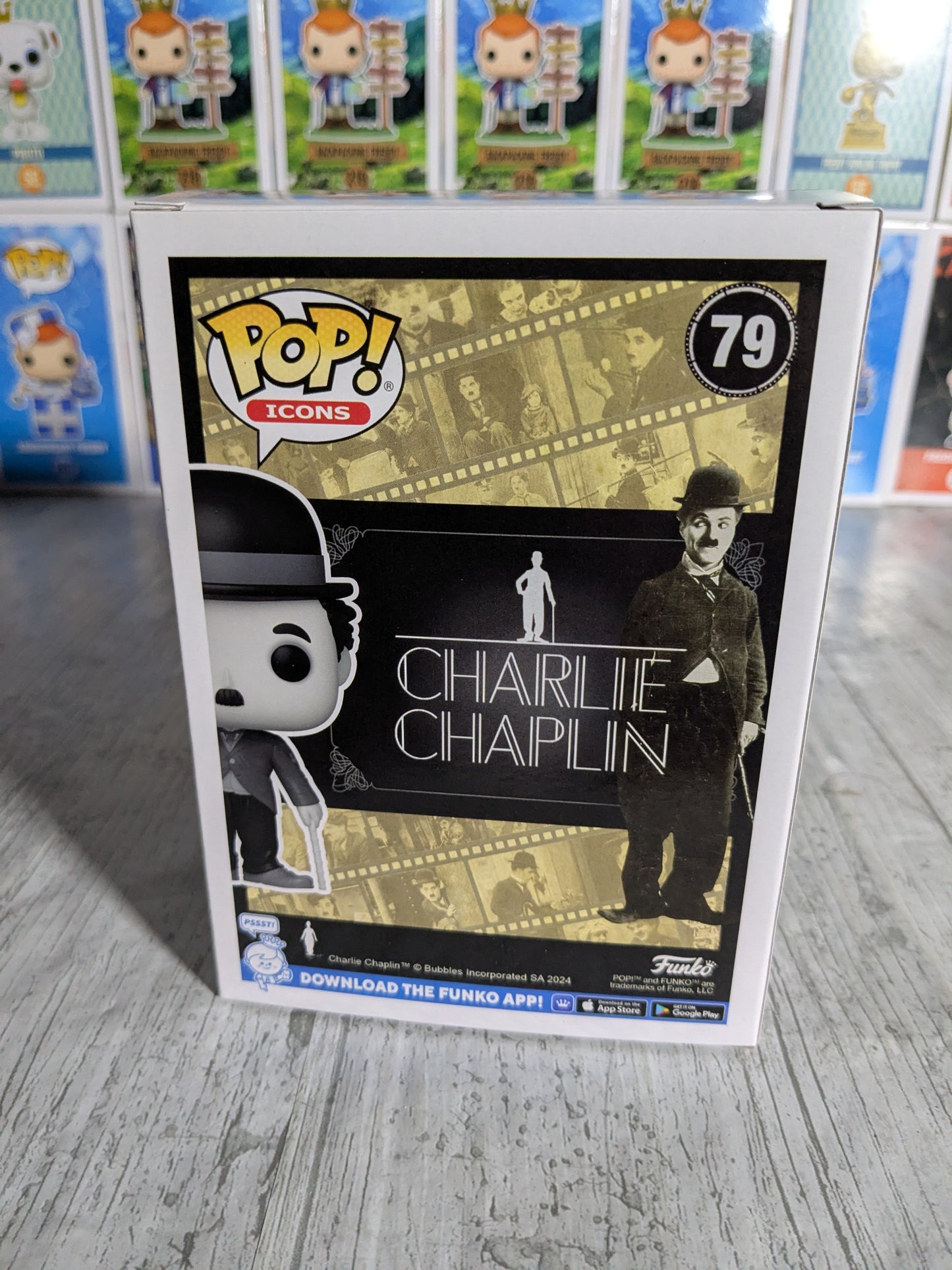 Funko pop 79 : Charlie Chaplin