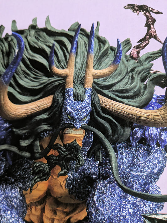 Bandai Spirits - Ichiban Kuji - Treasure Cruise 2 - Lot Last One - Kaido Hybrid Form (Metallic Ver.) - Massive (env. 15-19cm)