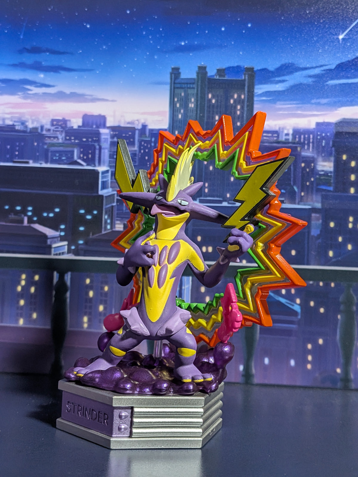 Re-Ment Pokémon - Salarsen / Toxtricity - Neon Party