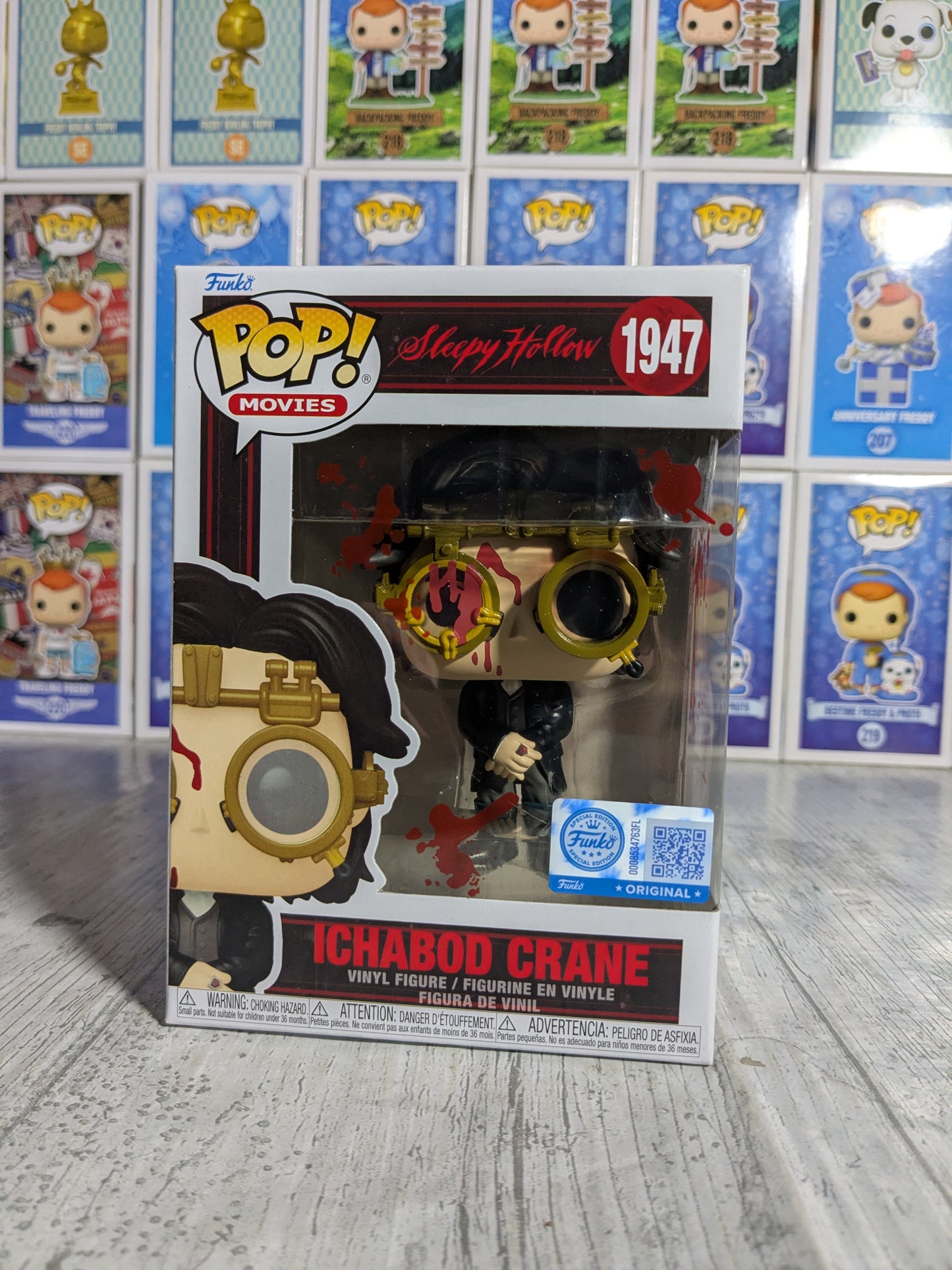 Funko pop Sleepy Hollow #1947 - Ichabod Crane (Bloody)