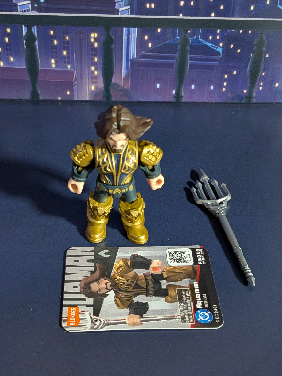 Blokees - DC Hero: Justice League Defender Version 02 - Aquaman (~4-6cm)