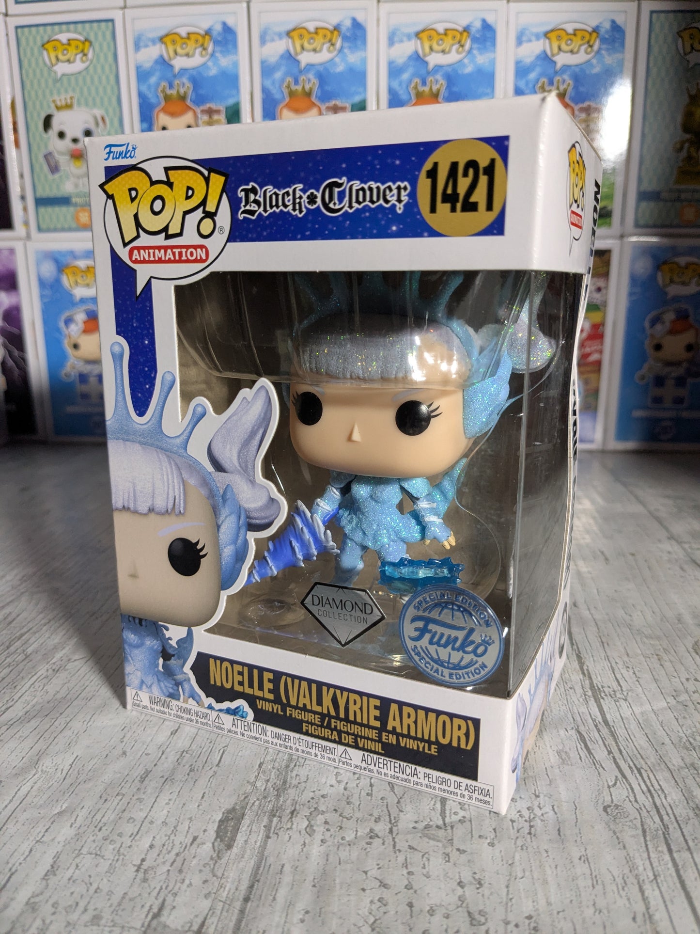 Funko pop 1421 : Noelle Valkyrie Armor (Diamond/Opened/Damaged Box)