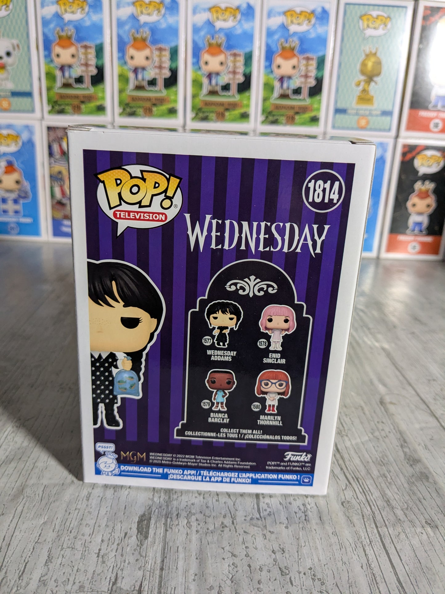 Funko pop Wednesday #1814 - Wednesday Addams (9500PCS)
