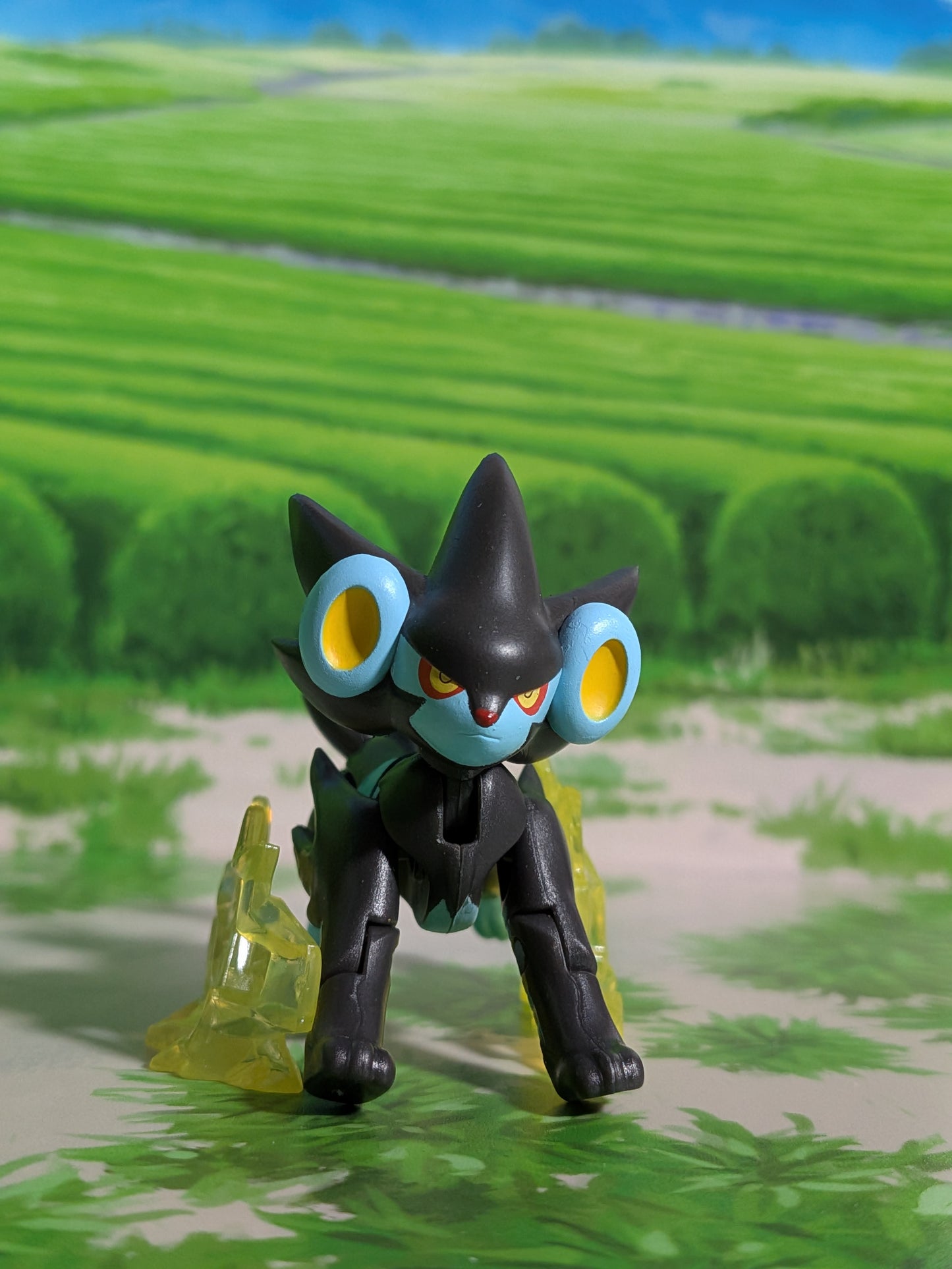 SHODO Pokémon 6 - Luxray | Luxray (Figurine + Accessoire)