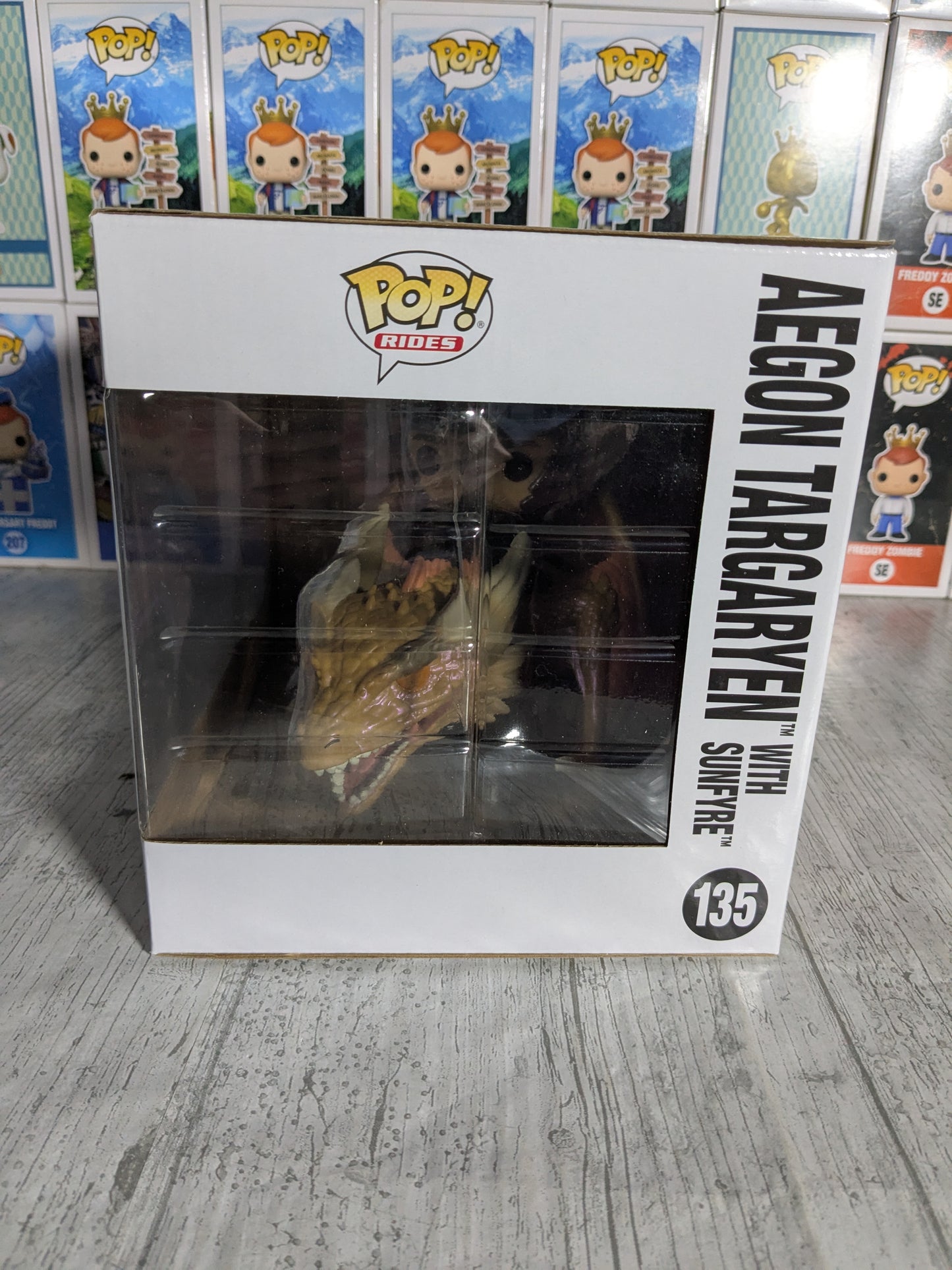 Funko pop House of the Dragon #135 - Aegon Targaryen with Sunfyre