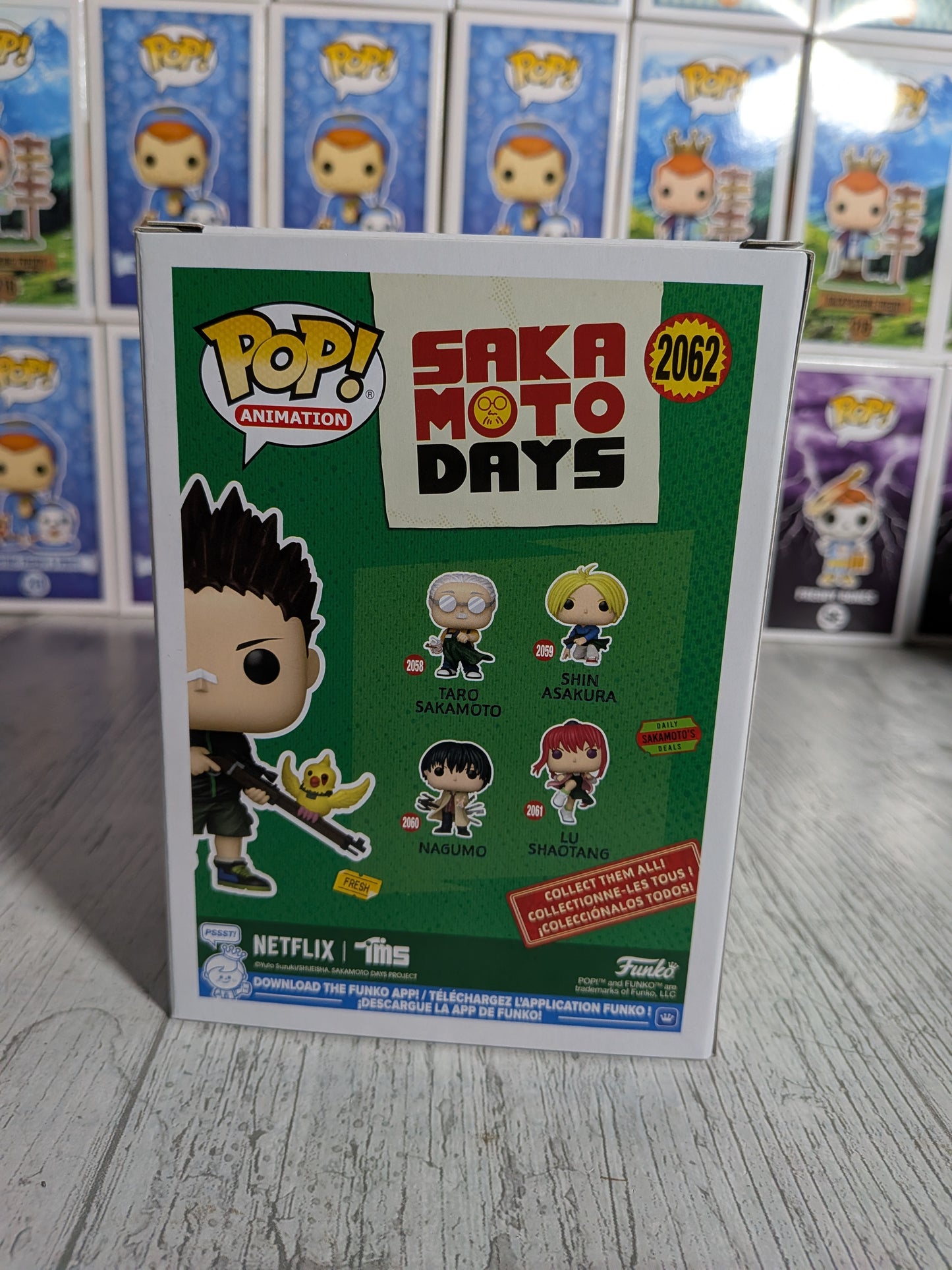 Funko Pop Sakamoto Days #2062 – Heisuke mit Piisuke