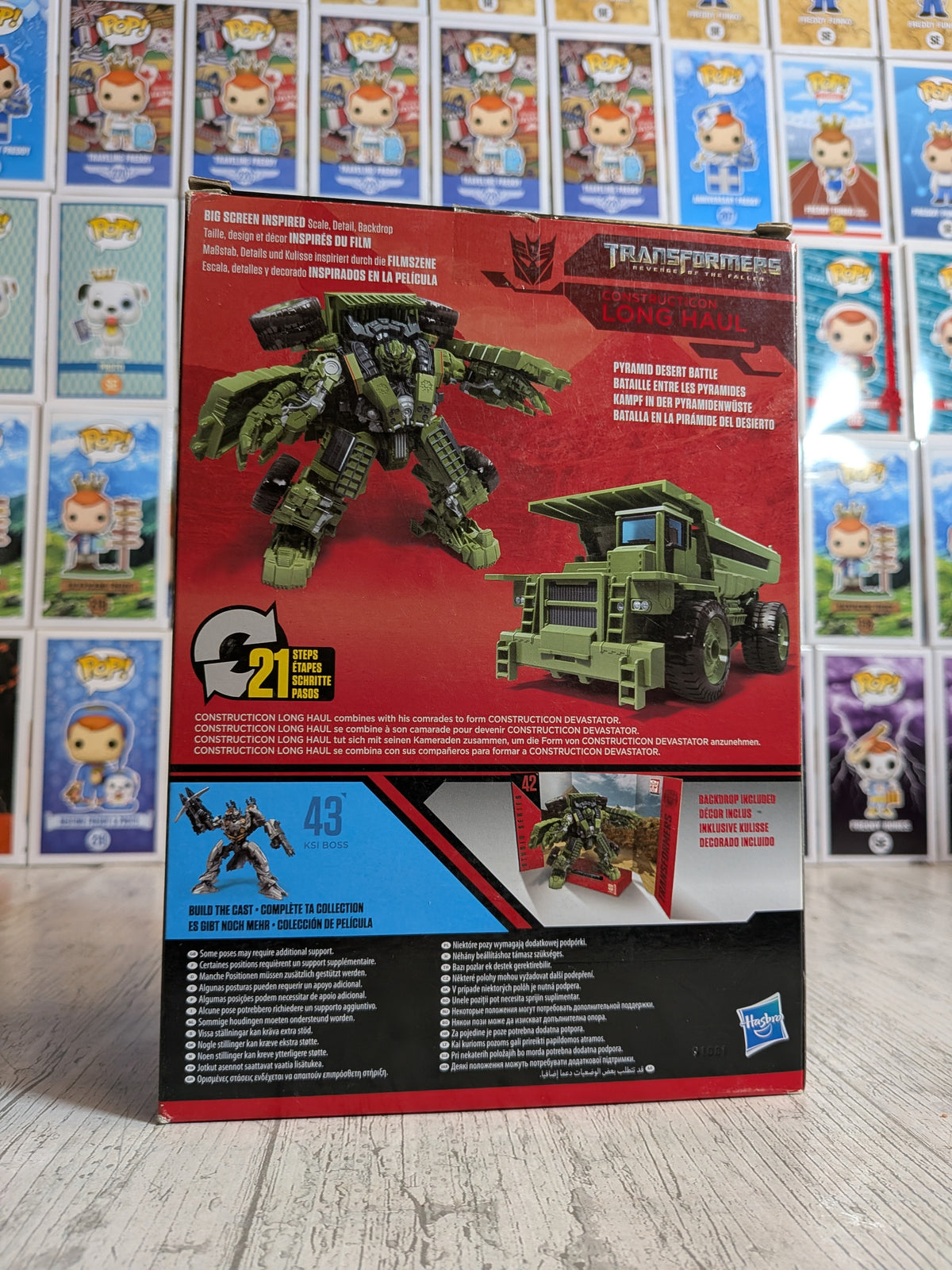 Transformers Studio Series #42 - Voyager Class : Constructicon Long Haul (Revenge of the Fallen)