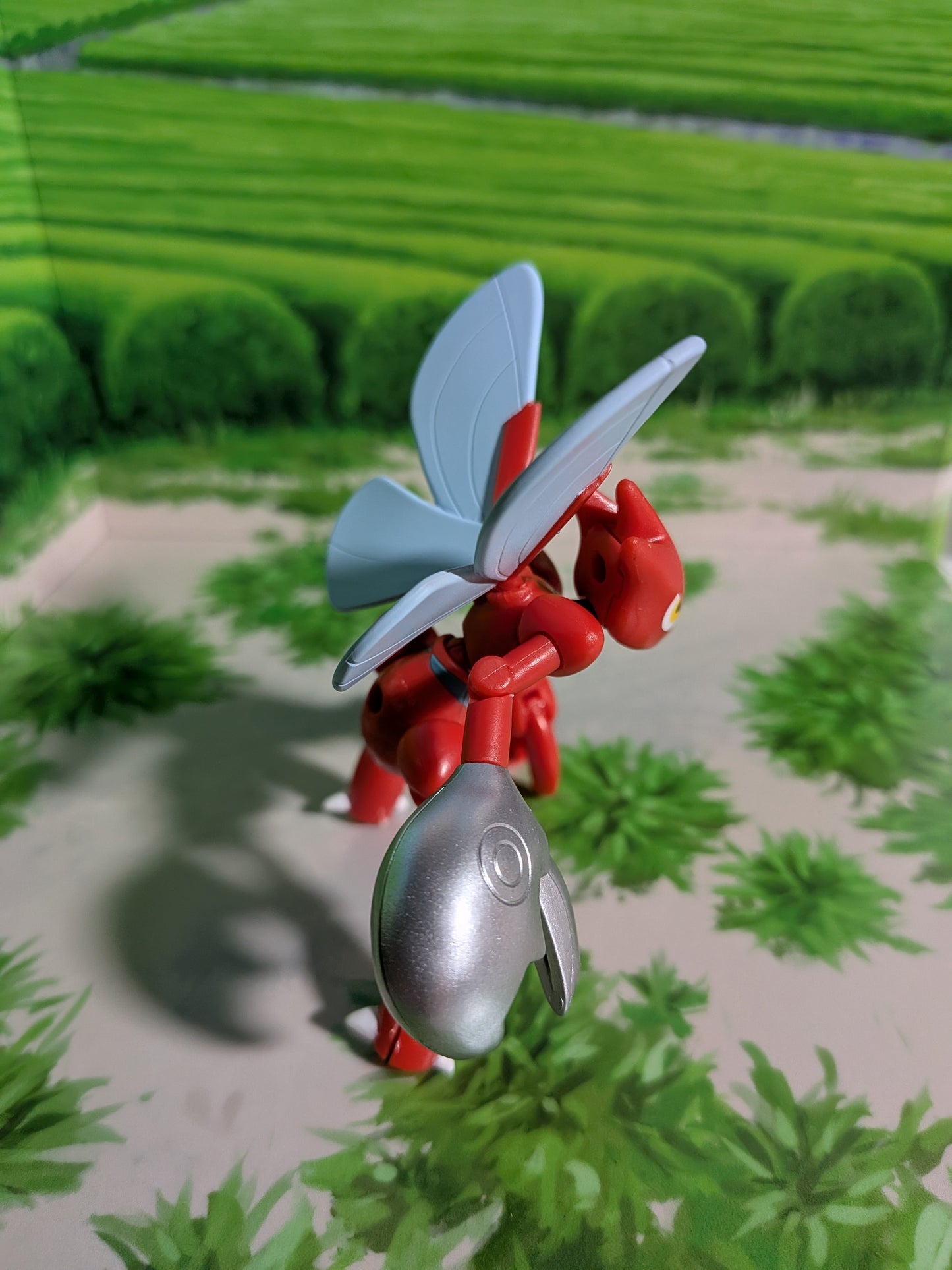 SHODO Pokémon 2 - Cizayox | Scizor (Figurine + Accessoire)