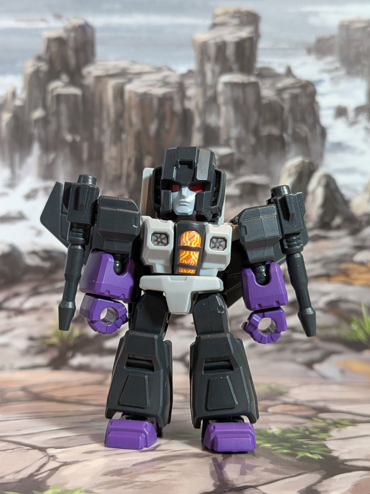 Blokees - Transformers Heavy Metal War (DV03) - Skywarp (~4-6cm)