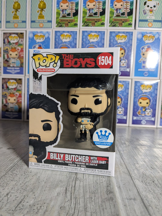 Funko pop The Boys #1504 - Billy Butcher with Laser Baby (NMG)