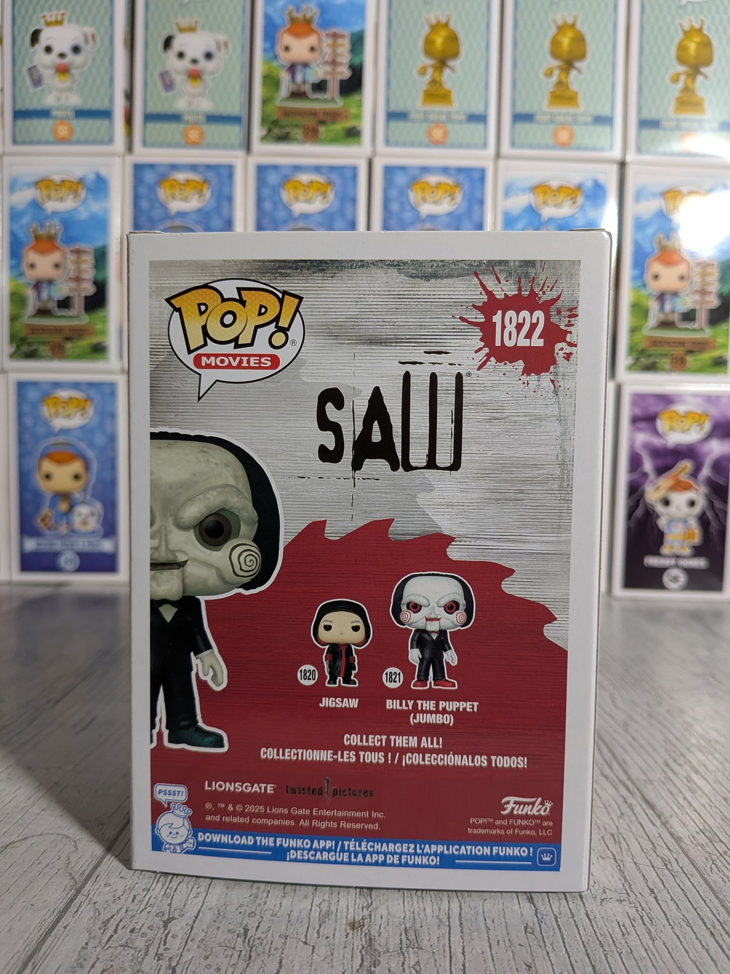 Funko Pop Saw #1822 - Billy die Puppe (9500 Stück)
