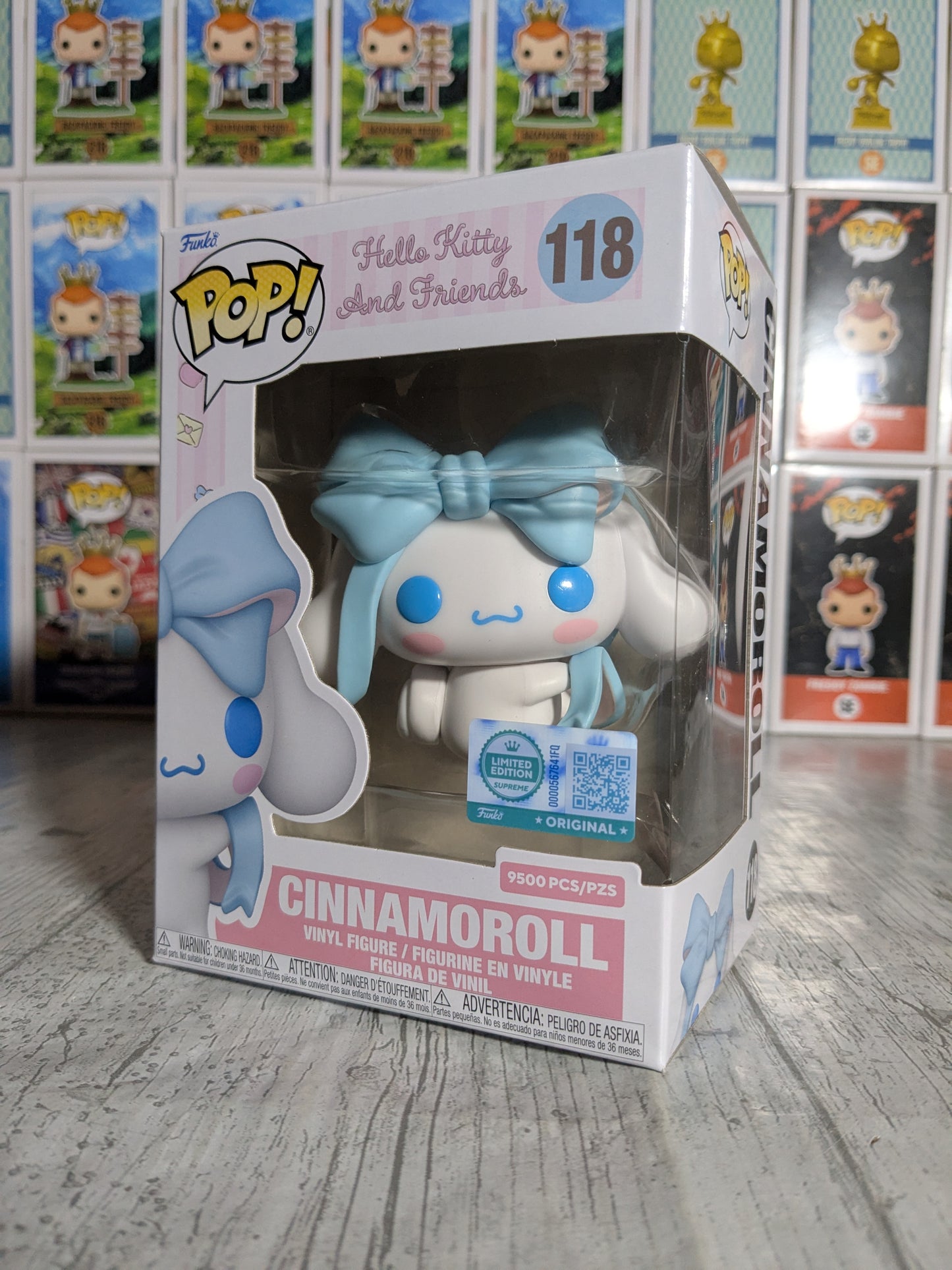 Funko pop Hello Kitty & Friends #118 - Cinnamoroll (9500PCS)