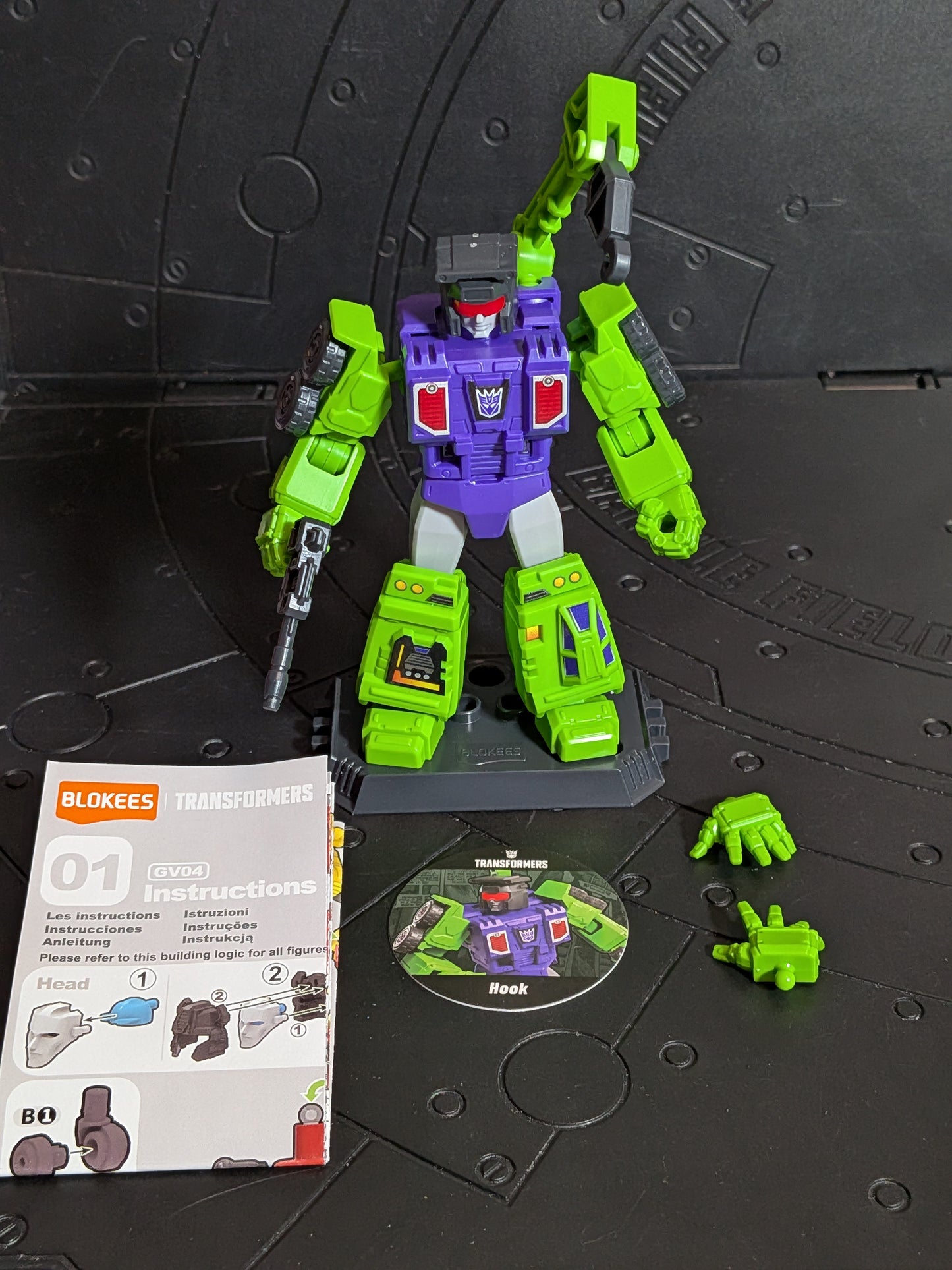 Blokees - Transformers Galaxy Version 04 - Hook (~10-12cm)