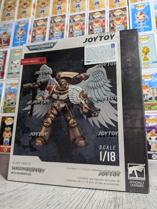 JoyToy Warhammer 40k - Blood Angels Sanguinary Guard with Encarmine Axe (12,2cm)