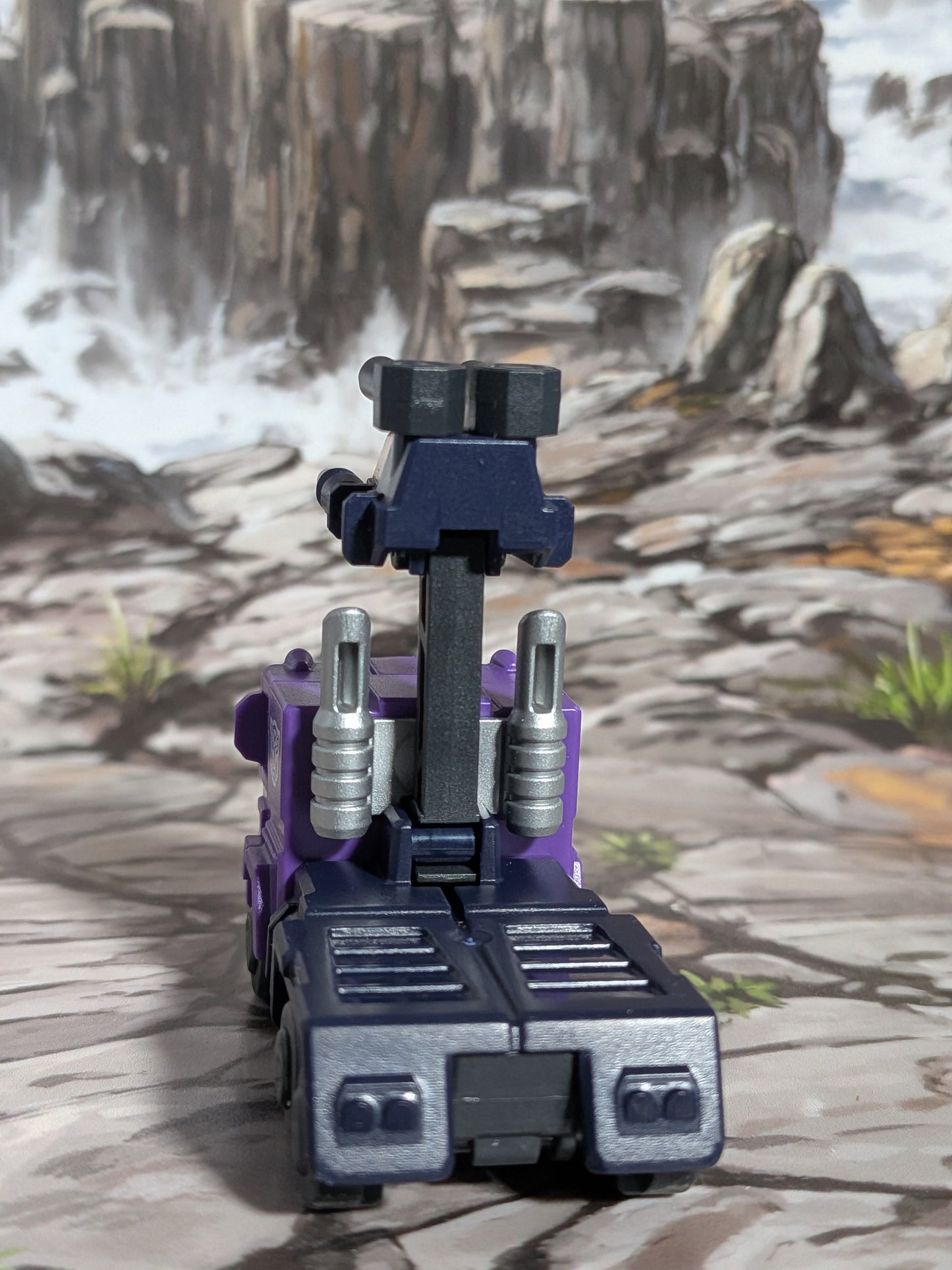 Blokees - Transformers - Shattered Glass Optimus Prime (Heavy Metal War) — Véhicule & Jeton Collector