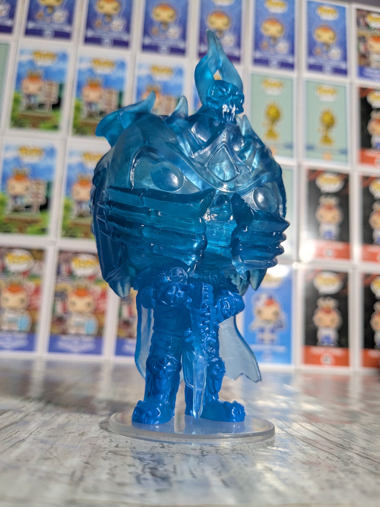 Funko pop Games World of Warcraft #991 : The Lich King (Opened/Damaged Box)