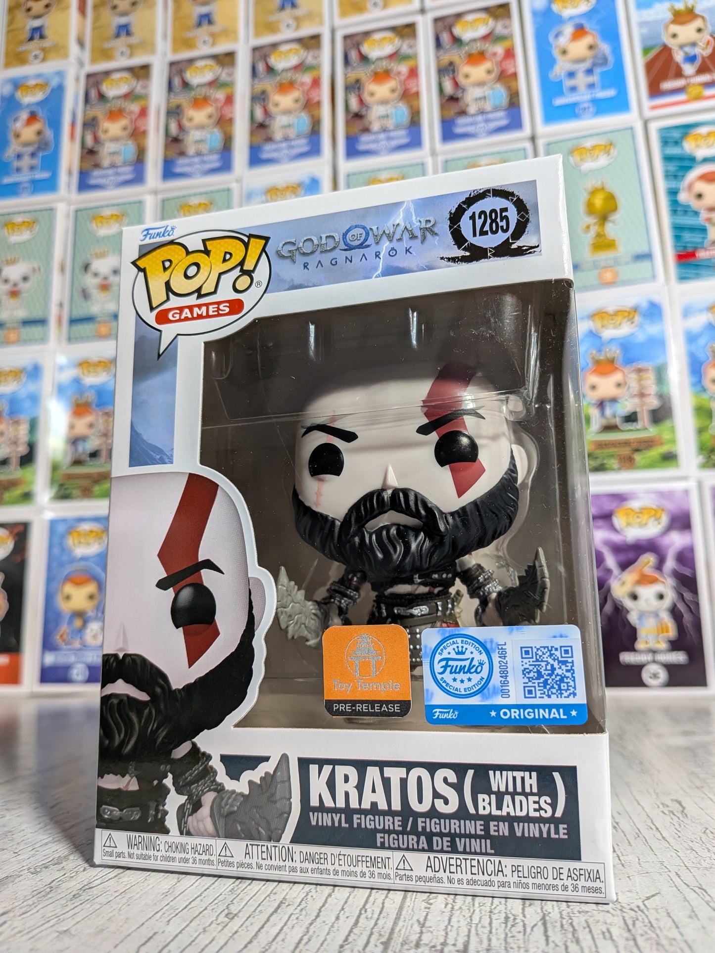 Funko Pop Games #1285 - Kratos with Blades (TTE/Pre Release)