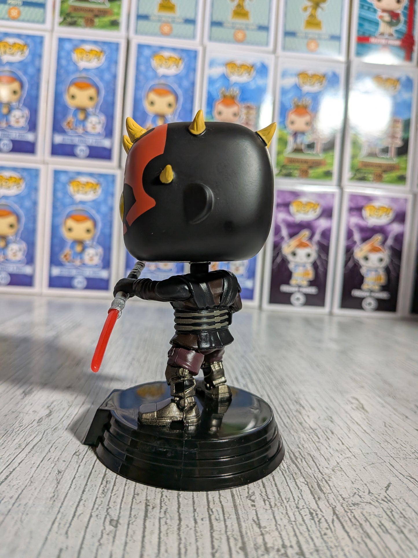 Funko Pop Star Wars - Darth Maul &amp; Gar Saxon (Leuchtend/Beschädigte Verpackung/Geöffnet)