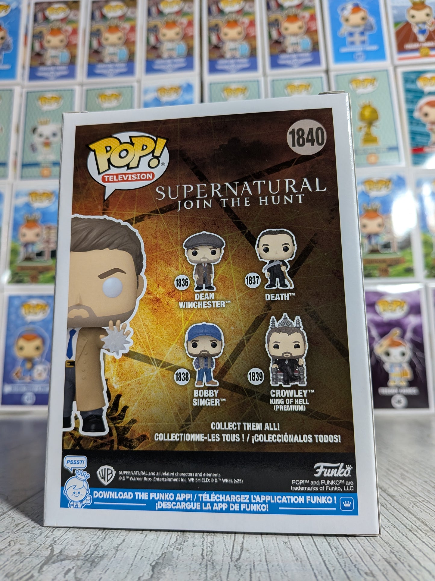 Funko Pop Television #1840 - Castiel (Glow/TTE)
