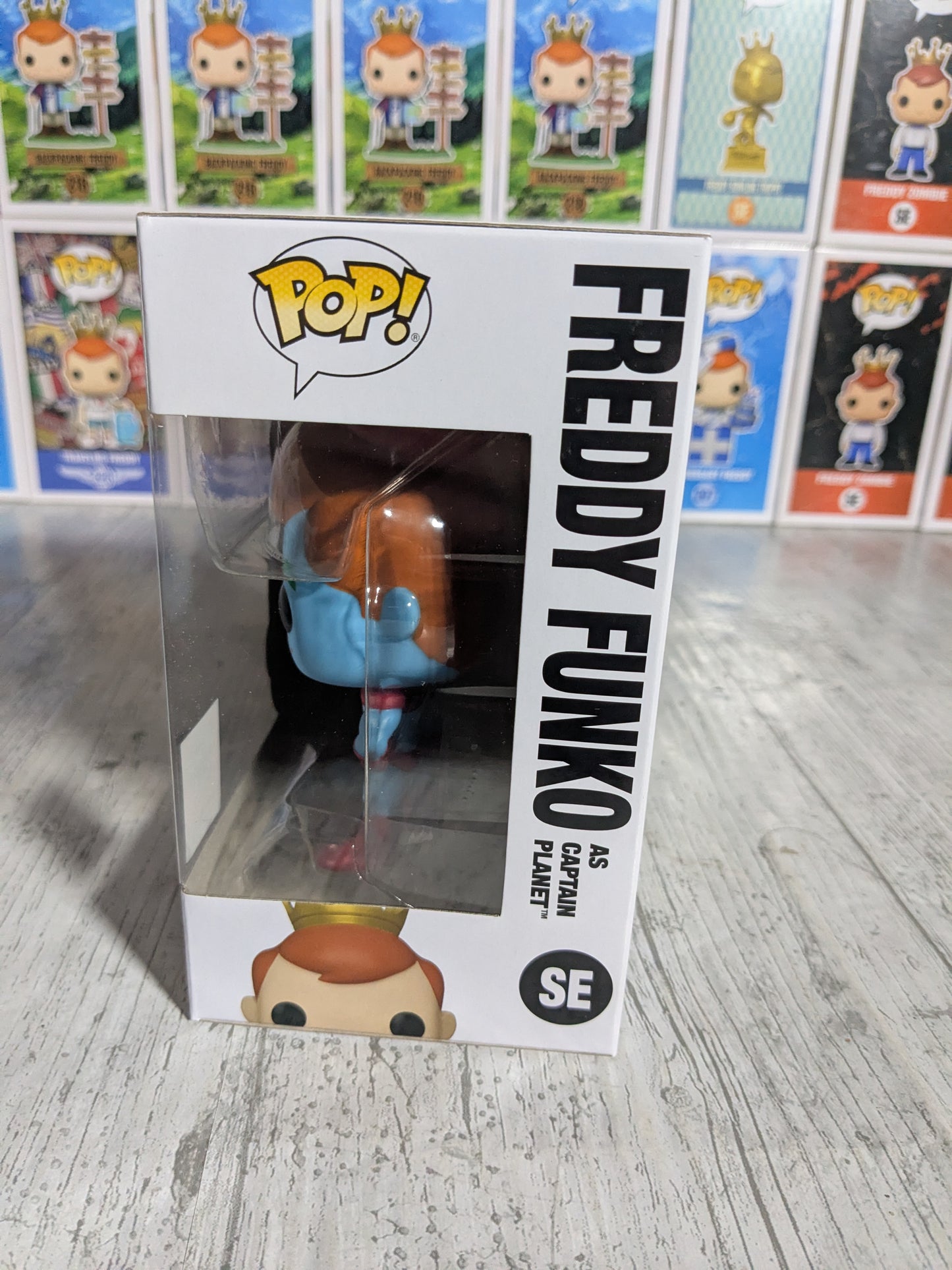 Funko pop SE : Freddy Funko as Captain Planet (3000PCS)