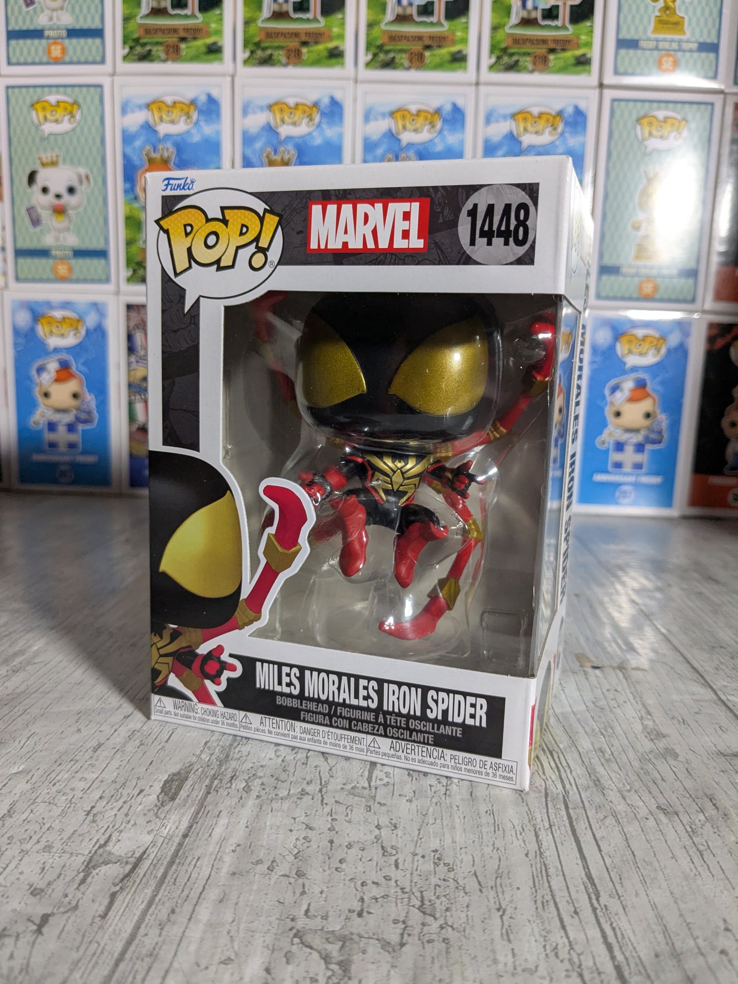 Funko pop 1448 - Miles Morales Iron Spider