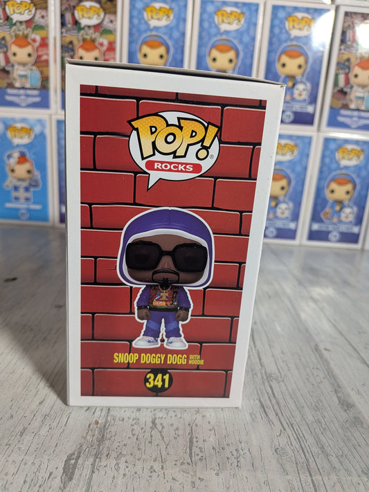 Funko pop Rocks #341 - Snoop Doggy Dogg with Hoodie (15000 PCS)