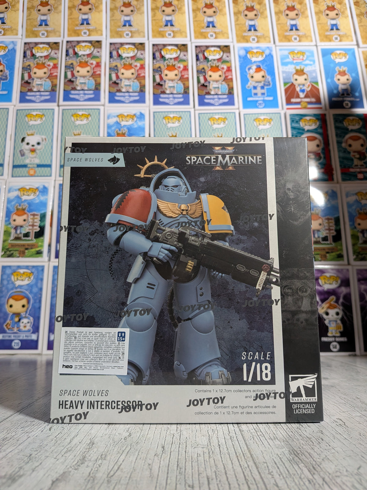 JoyToy Warhammer 40k: Space Marine 2 - Space Wolves Heavy Intercessor (12.7cm)