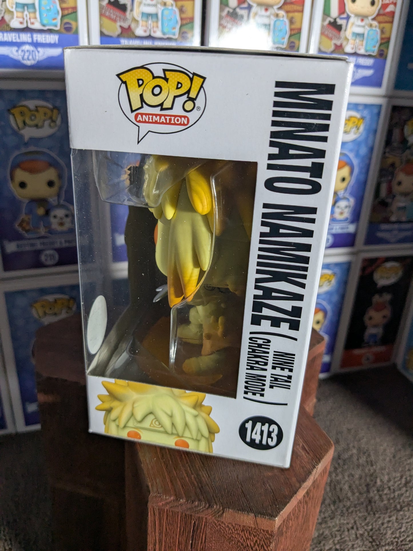 Funko Pop 1413: Minato Namikaze Neunschwänziges Chakra Fashion