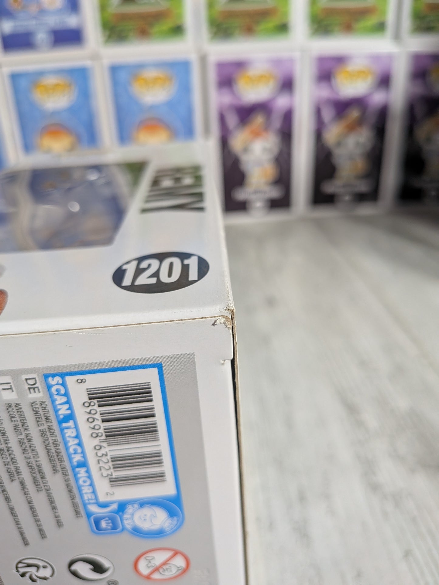 Funko pop Disney #1201 - Remy (Funko x Loungefly/3000 pezzi/diamante/scatola danneggiata)