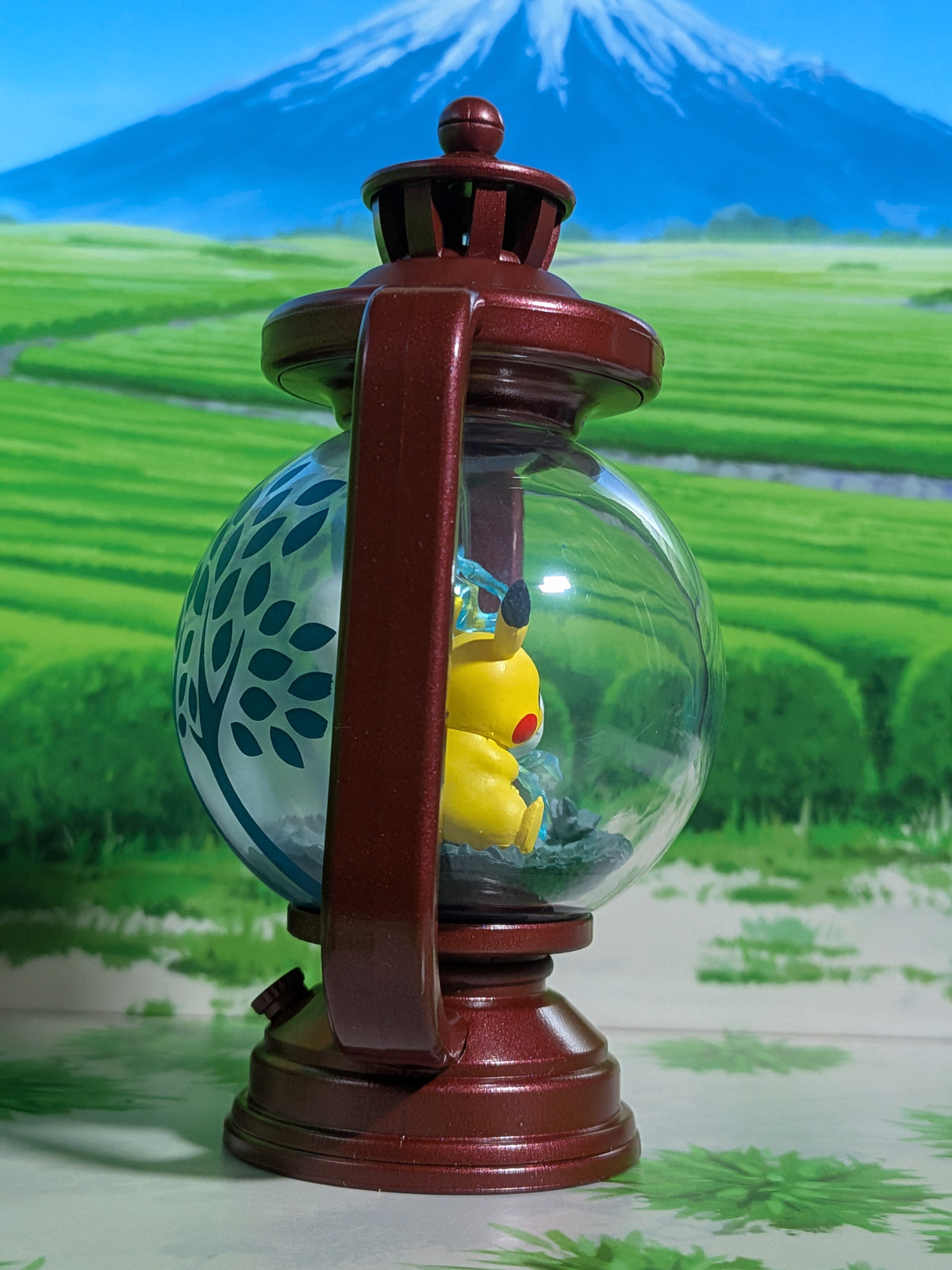Re-Ment Pokémon Lantern Diorama - Pikachu & Pachirisu (~10 cm)