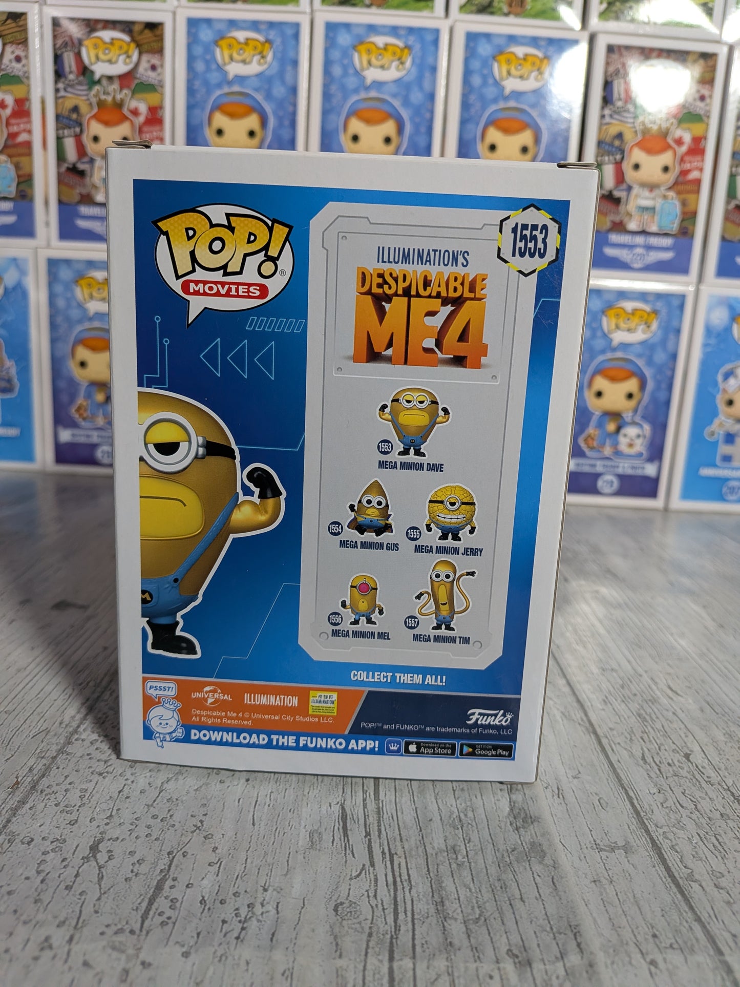 Funko Pop Ich - Einfach unverbesserlich 4 #1553 - Mega Minion Dave