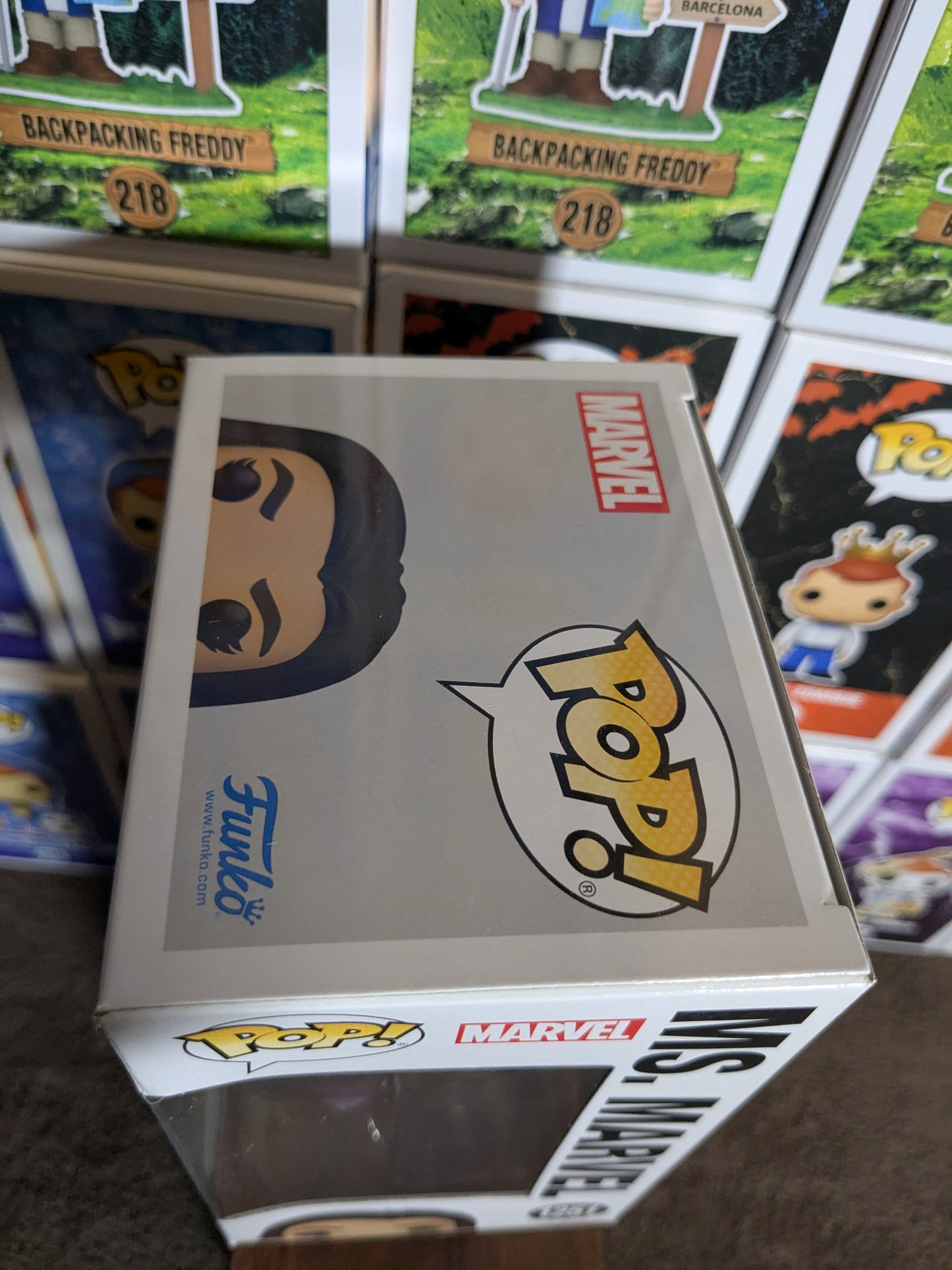 Funko pop 1251 : Ms. Marvel (Glow)