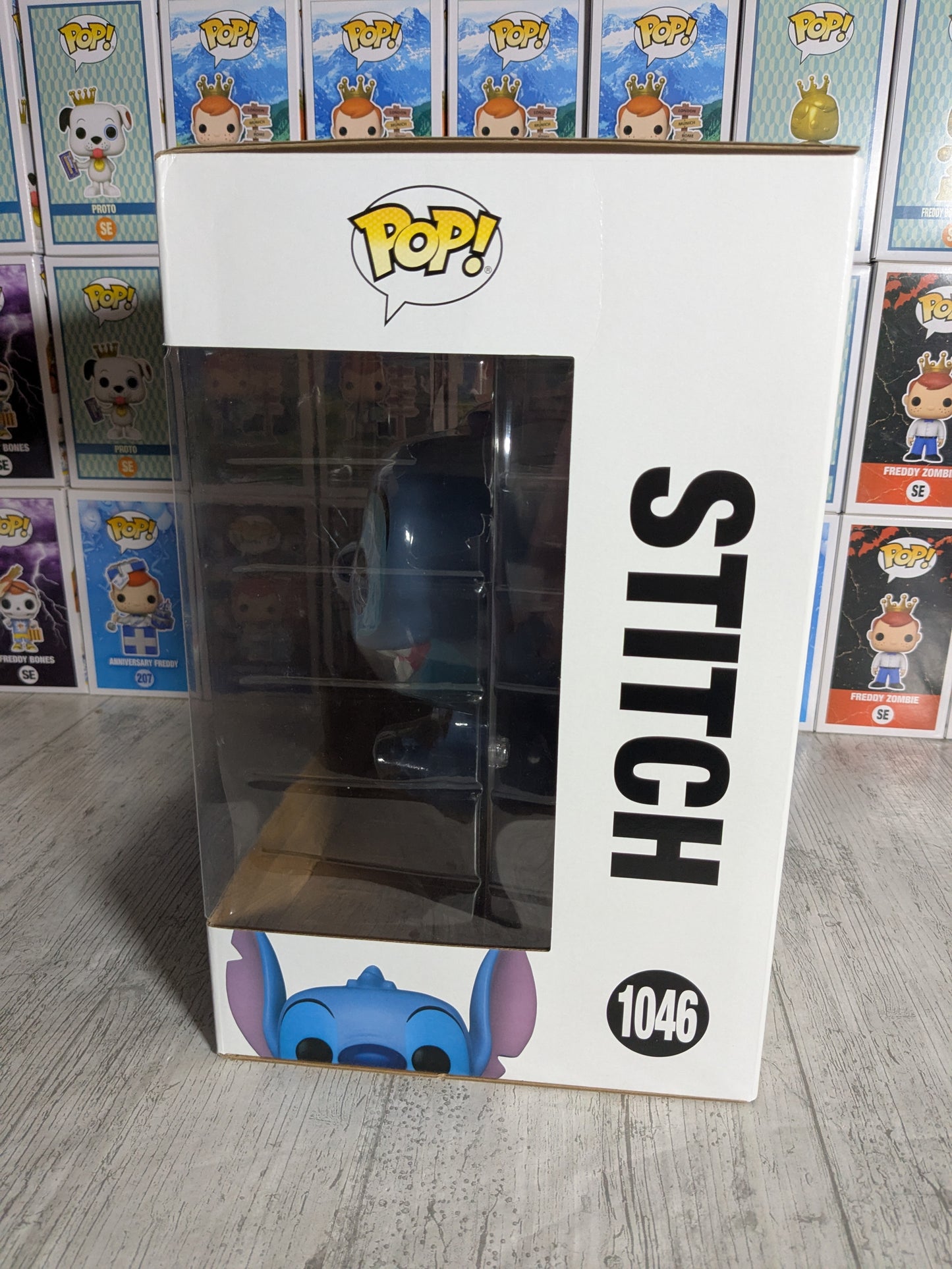 Funko pop 1046 : Stitch (Opened / Damaged box + Plastic)