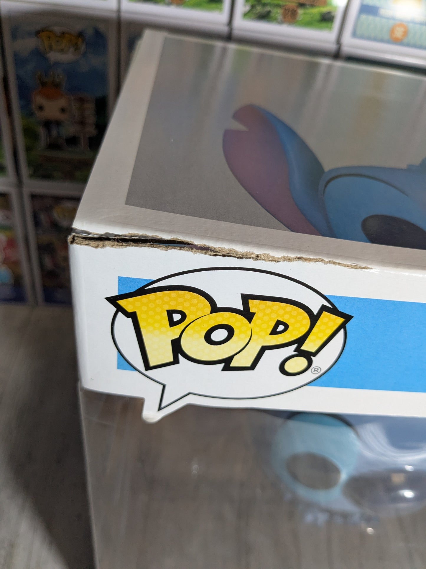 Funko pop 1046 : Stitch (Opened / Damaged box + Plastic)