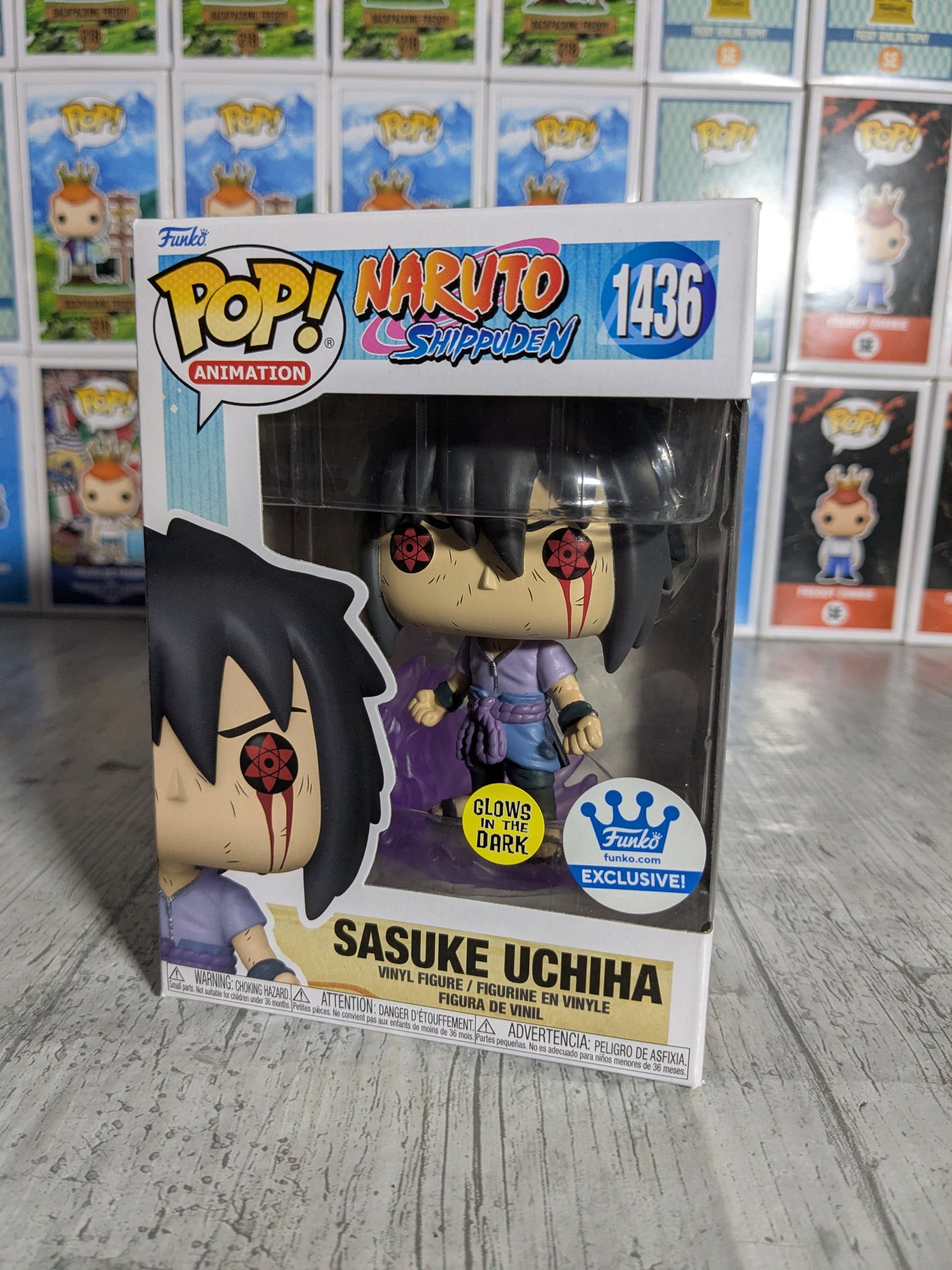 Funko pop 1436 - Sasuke Uchiha (Glow)