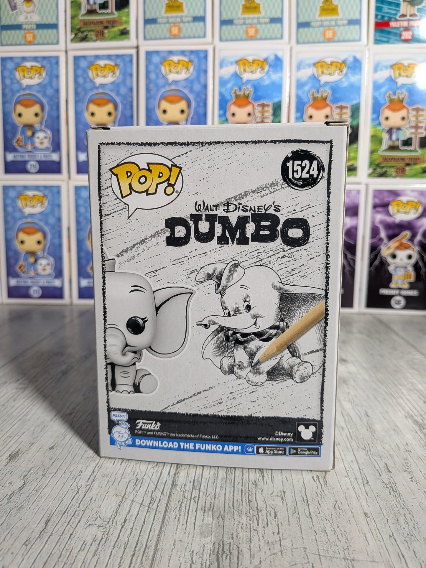 Funko Pop Disney #1524 - Dumbo (Sketched)