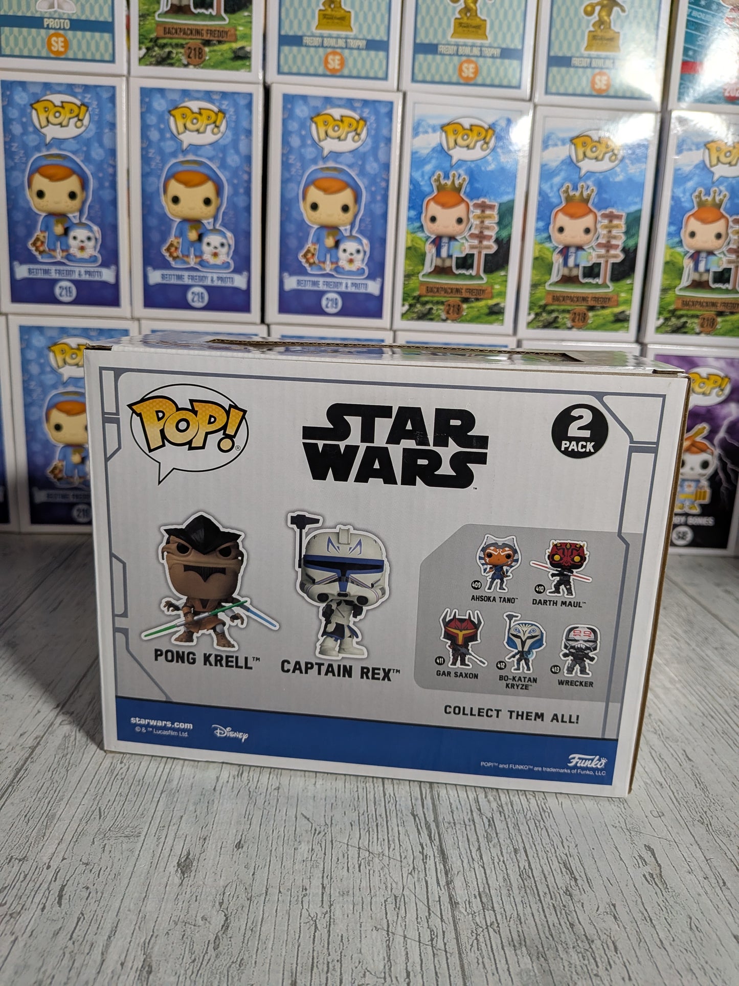 Funko Pop Star Wars – General Pong Krell vs. Captain Rex (DE)