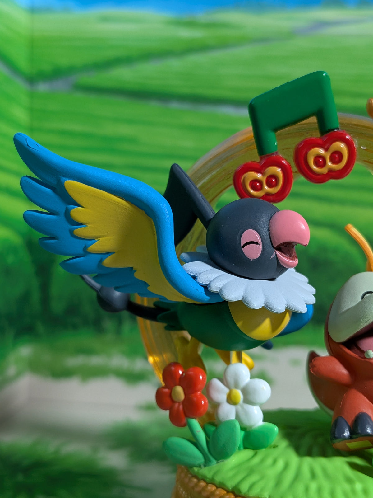 Re-Ment Pokémon Pop Melody Collection - Pijako & Chochodile / Chatot & Fuecoco (~10 cm)