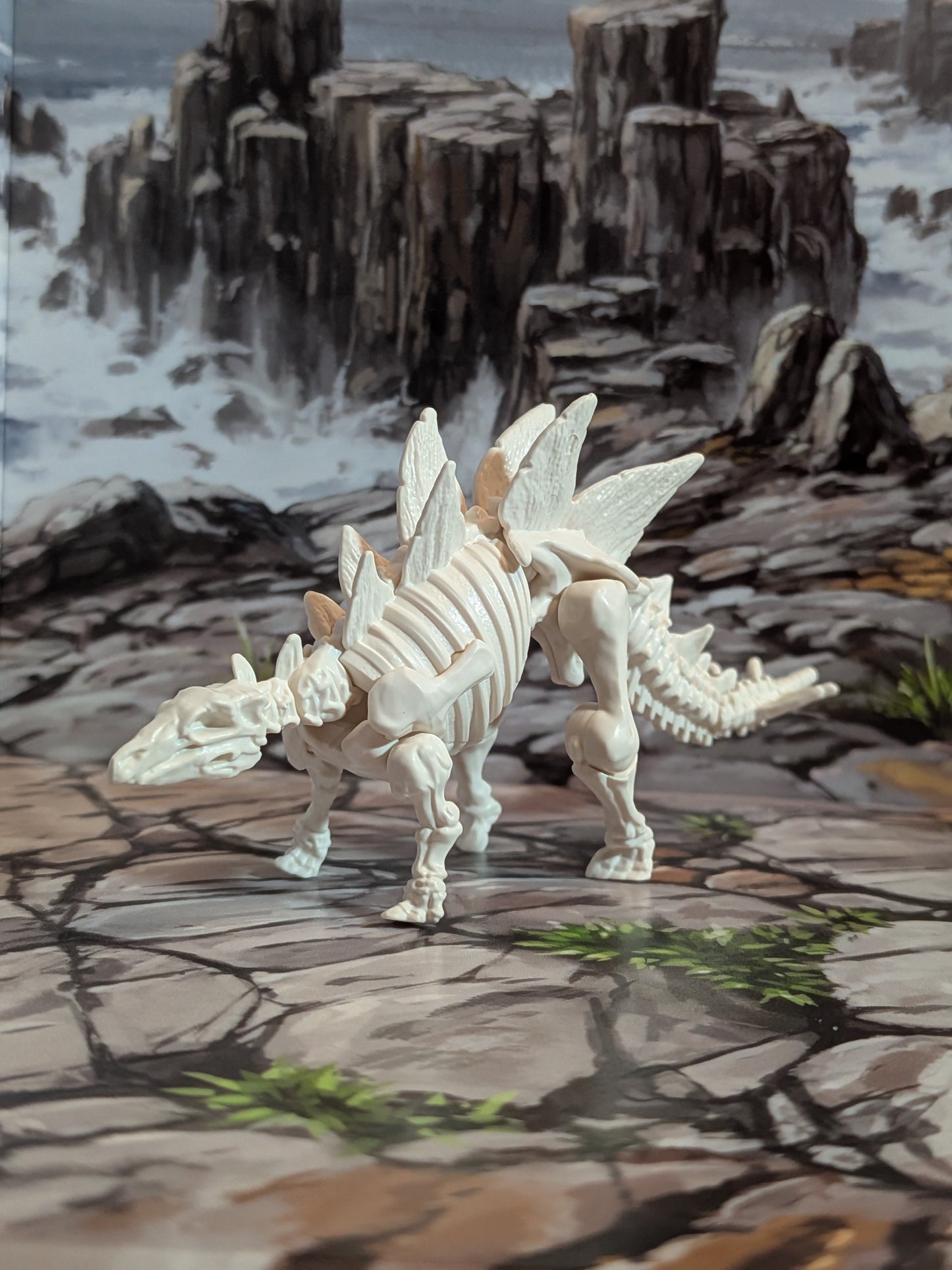 Blokees - Jurassic World Terraventure Ts01 - Stegosaurus Skeleton (~9cm)