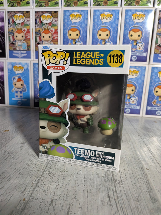 Funko pop League of Legends #1138 - Teemo with Mushroom