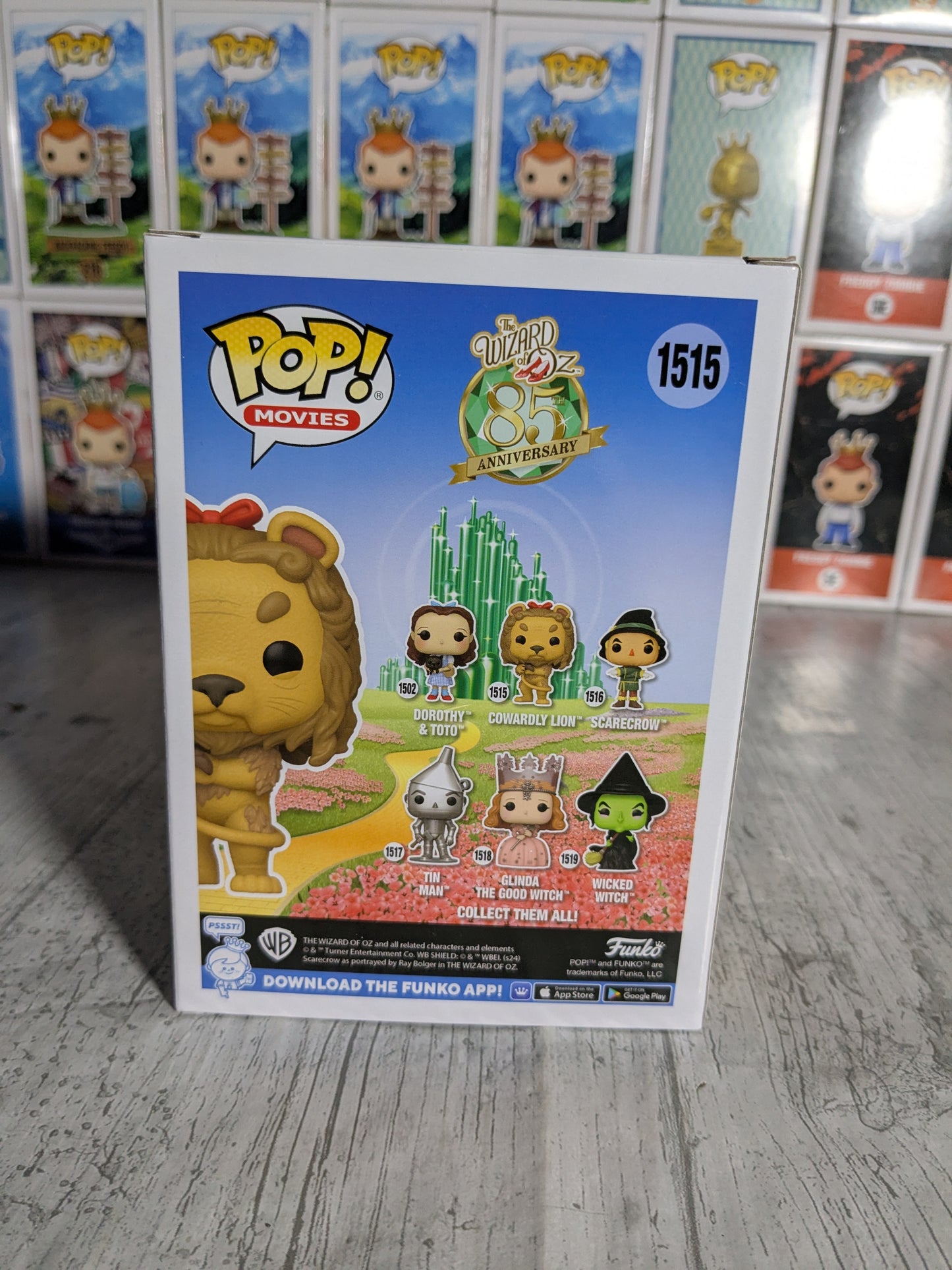 Funko pop 1515 : Cowardly Lion (Chase)