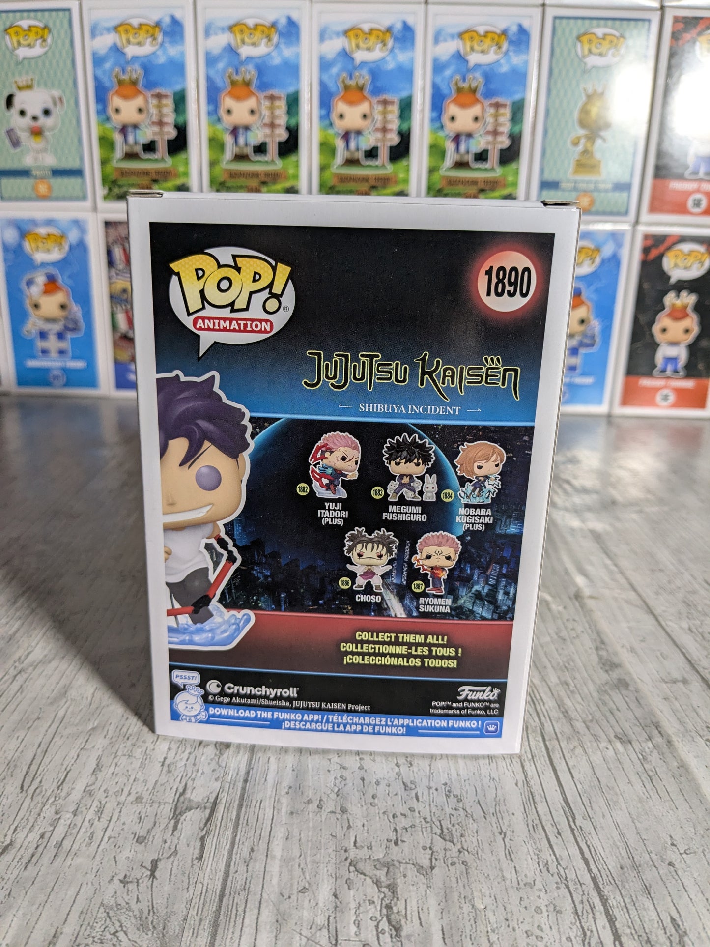 Funko pop Jujutsu Kaisen #1890 - Toji Fushiguro (Possessed)