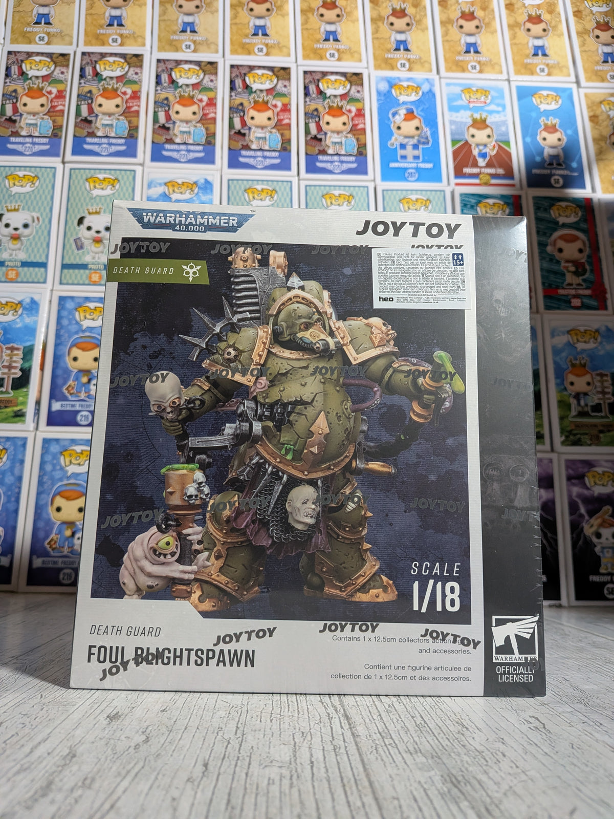 JoyToy Warhammer 40k - Death Guard Foul Blightspawn (12.5cm)