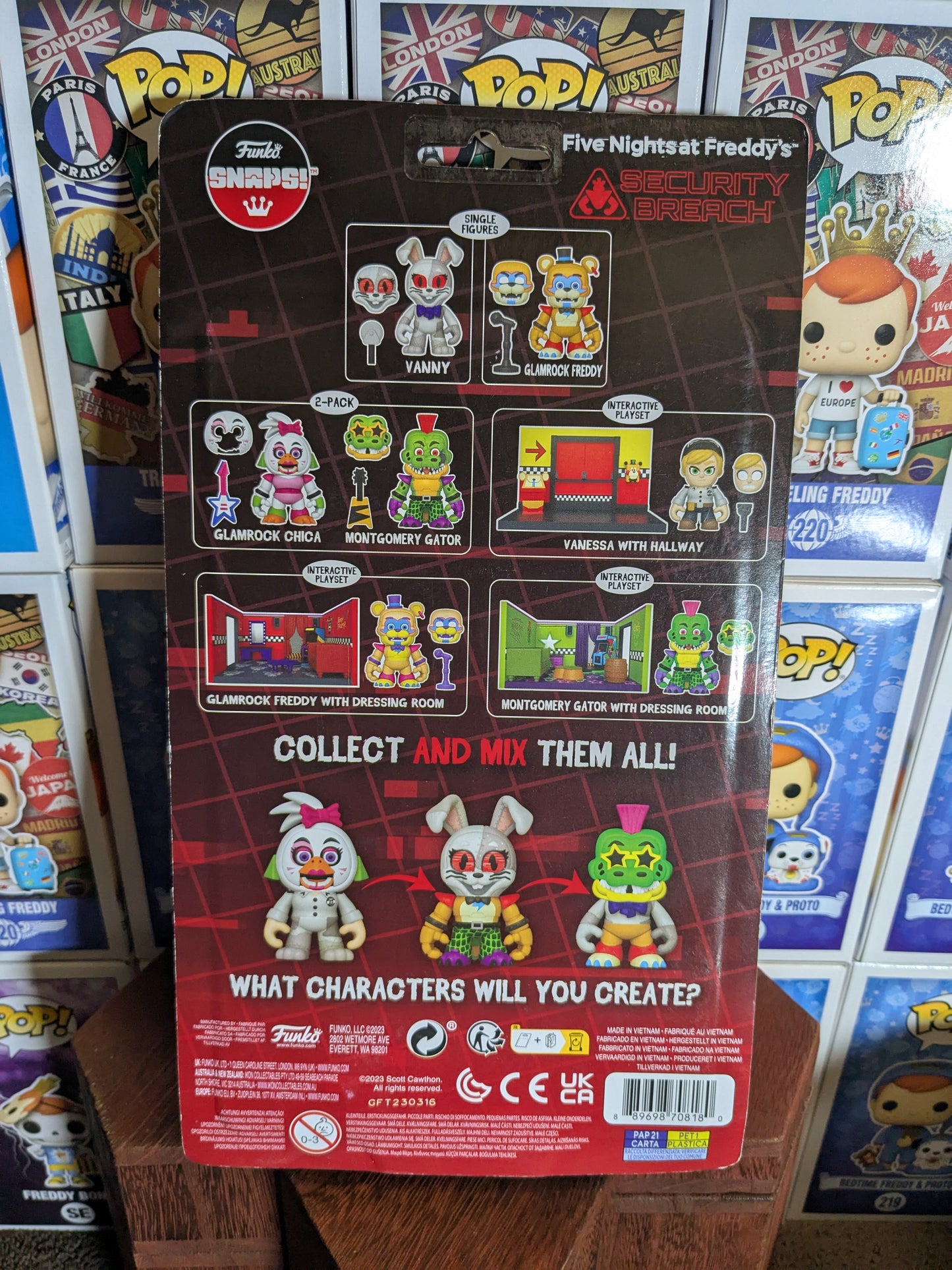 Funko Snaps: Montgomery Gator e Glamrock Chica