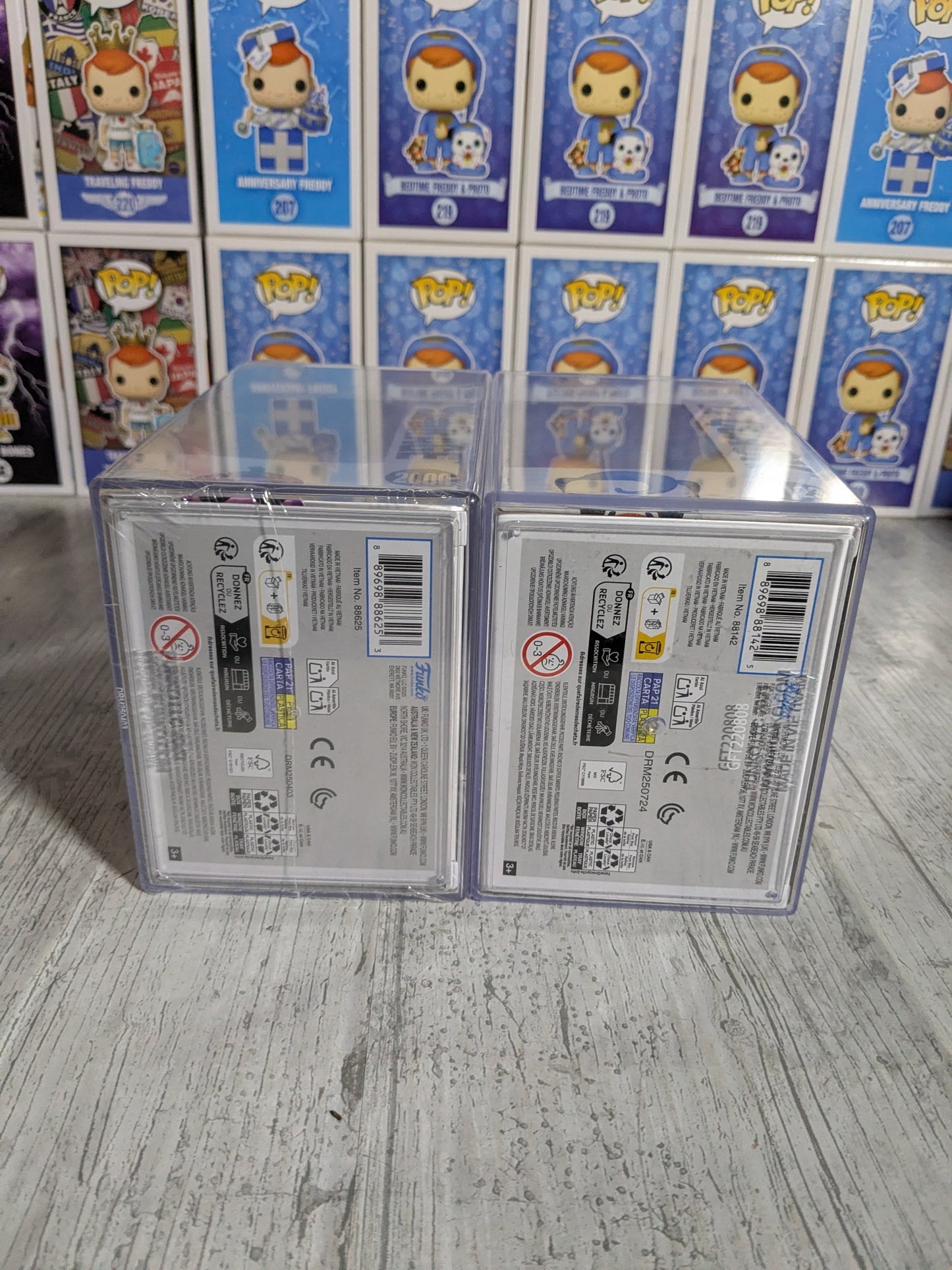 Funko pop Cartoon Network - Courage The Great Eggplant / Le Quack (Bundle)