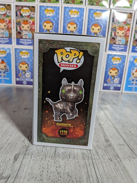 Funko pop Transformers Rise of the Beasts #1378 - Rhinox
