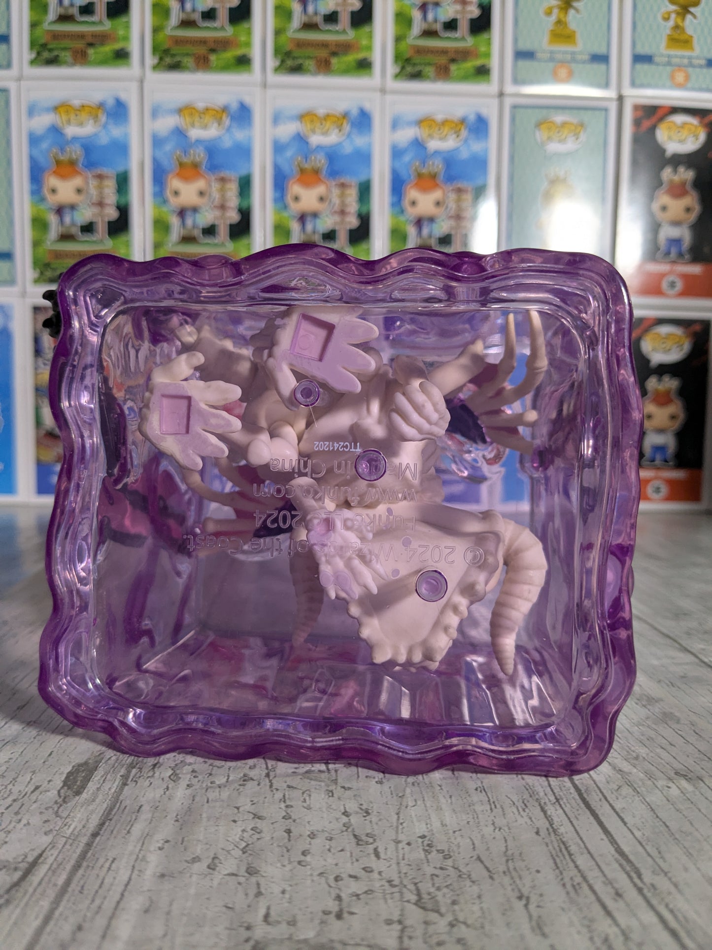 Funko pop 1069 : Gelatinous Cube with Dracolich (Glow/Opened/ Damaged Plastic)