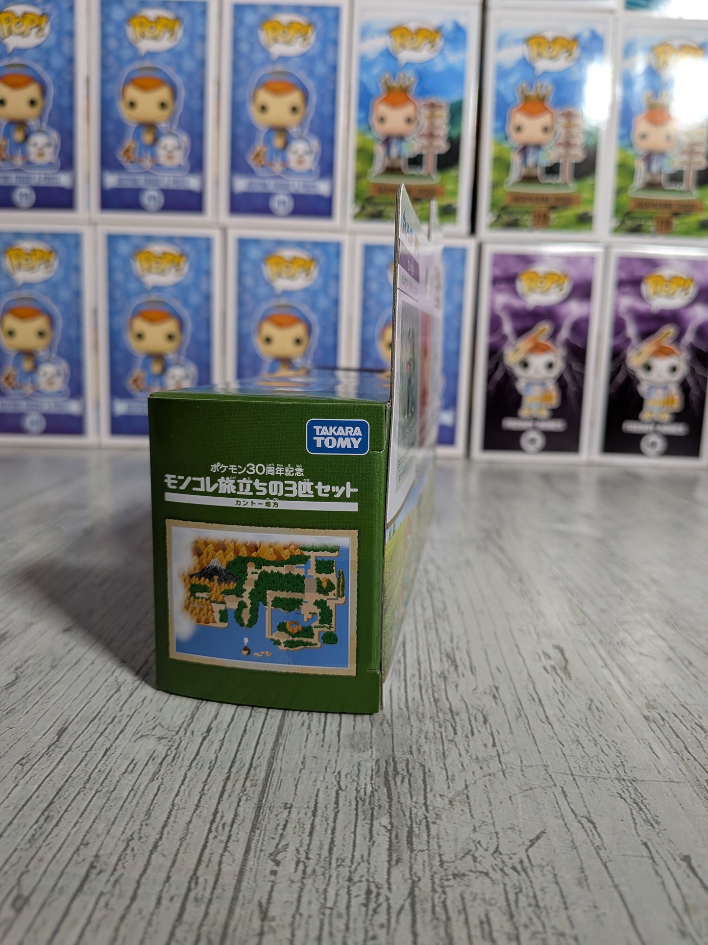 Pack MonColle Takara Tomy - Starters Kanto | Exclusivité Pokémon Center - Journey Trio Set